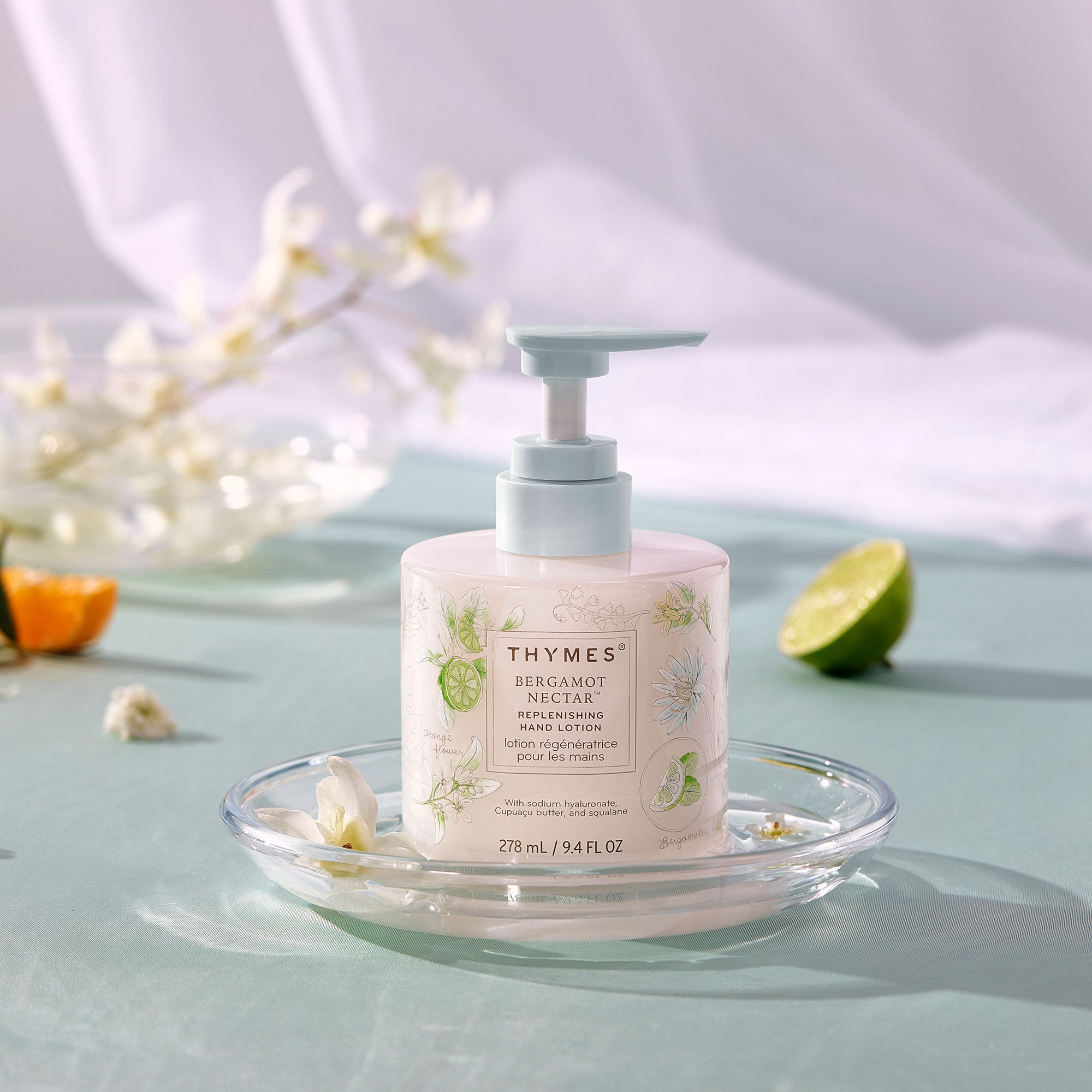 Bergamot Nectar Replenishing Hand Lotion - Thymes