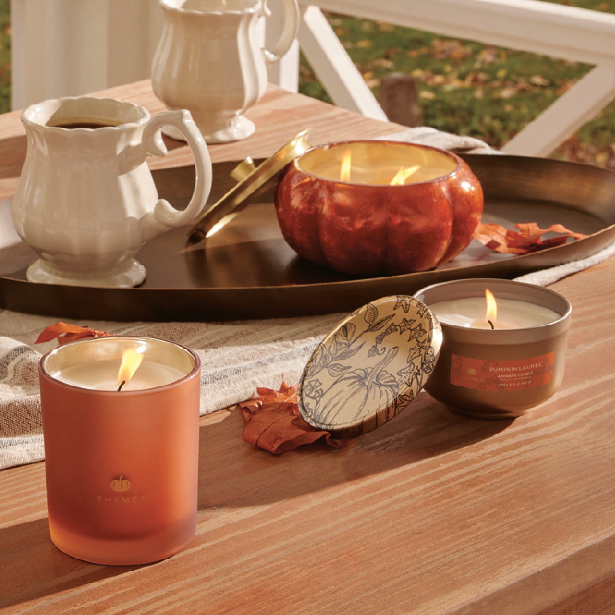 Pumpkin Laurel Best-Sellers Trio - Thymes