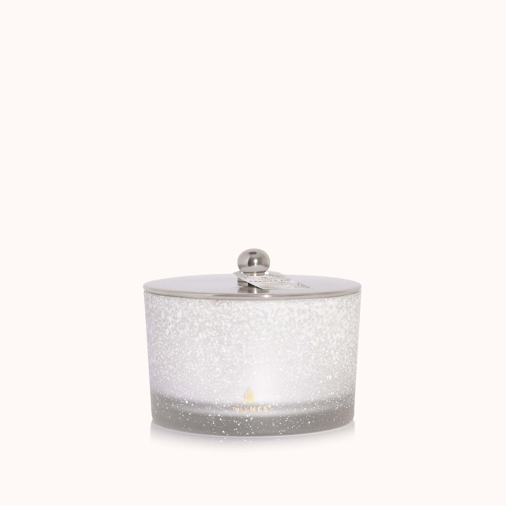 Frasier Fir® Flocked 3-Wick Poured Candle - Thymes
