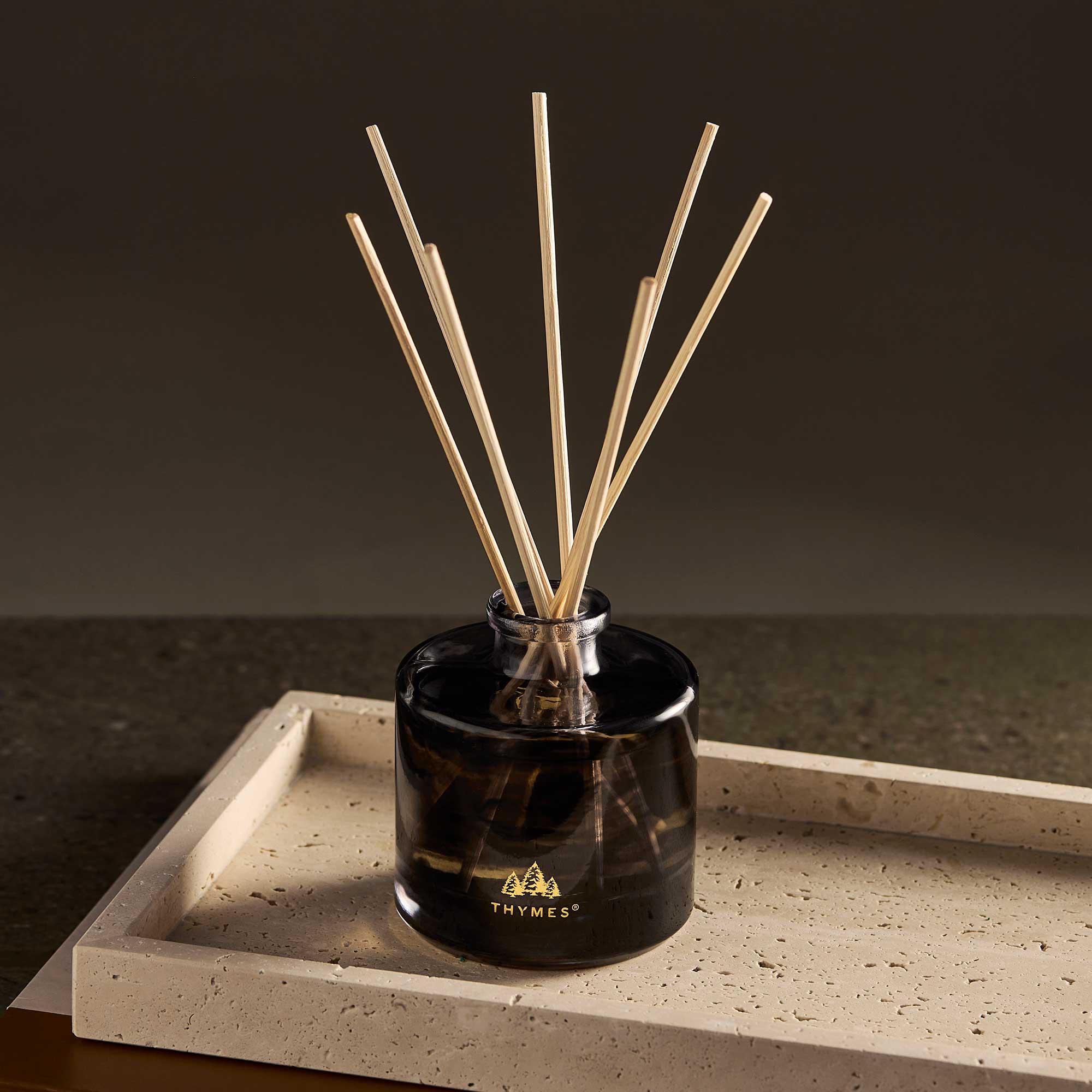 Noir Woods Petite Reed Diffuser - Thymes
