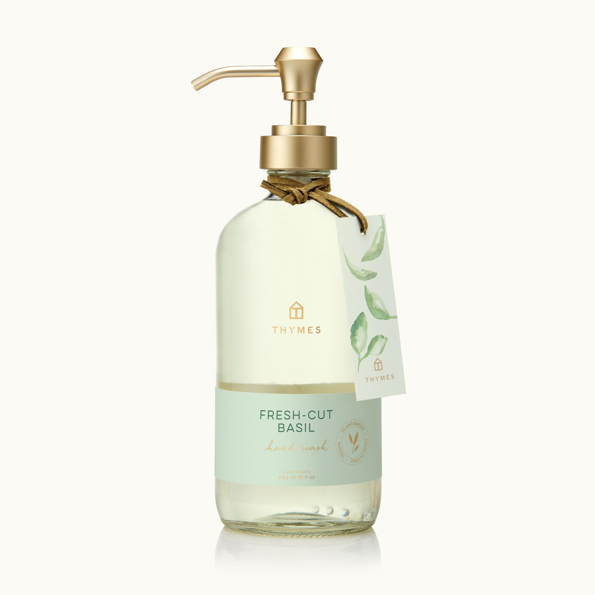Fresh-Cut Basil Large Hand Wash - Thymes