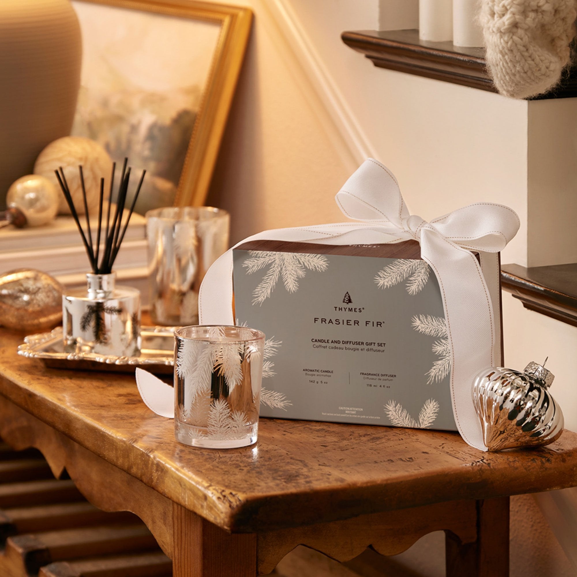 Frasier Fir? Candle and Diffuser Gift Set - Thymes