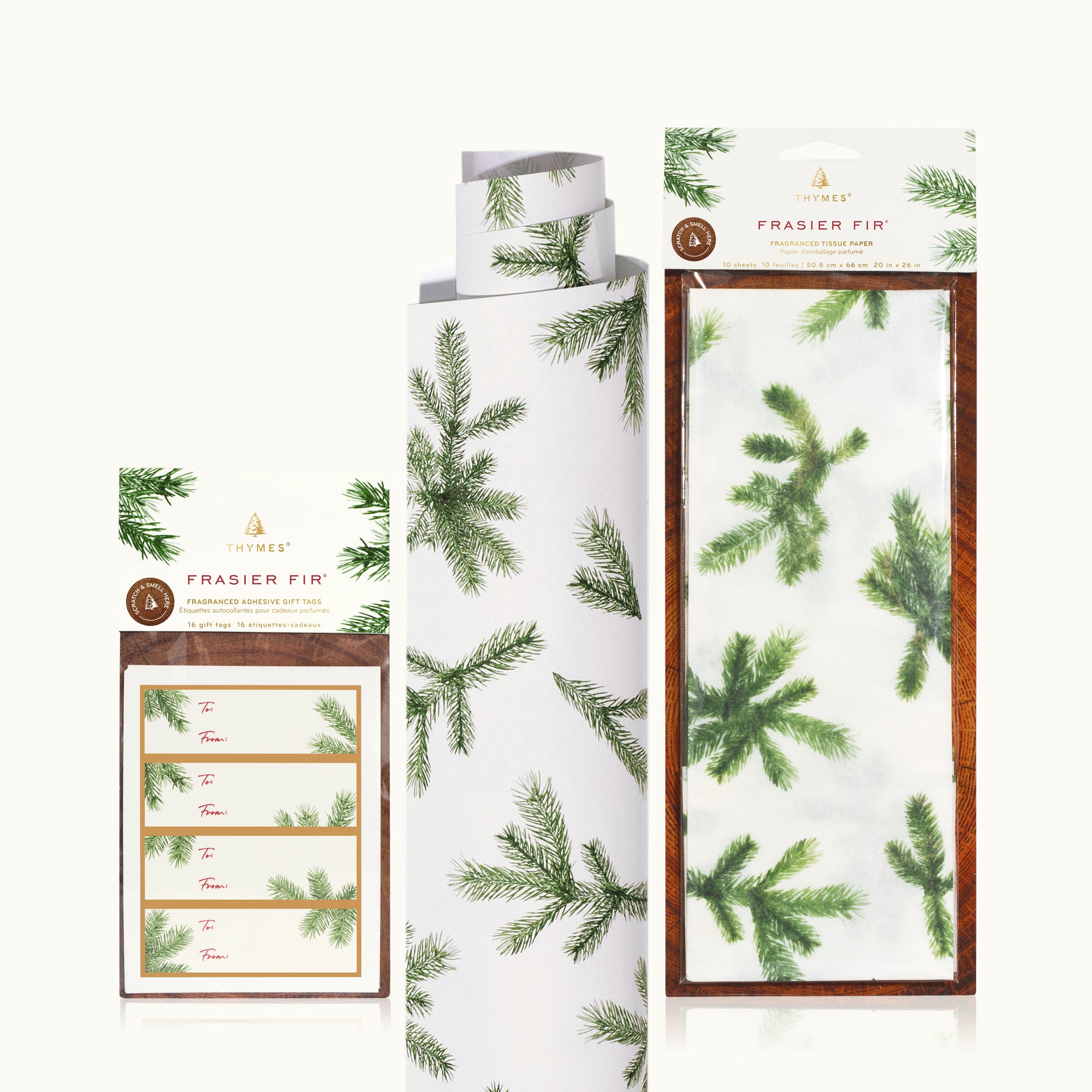 Frasier Fir® Giftwrap Bundle - Thymes