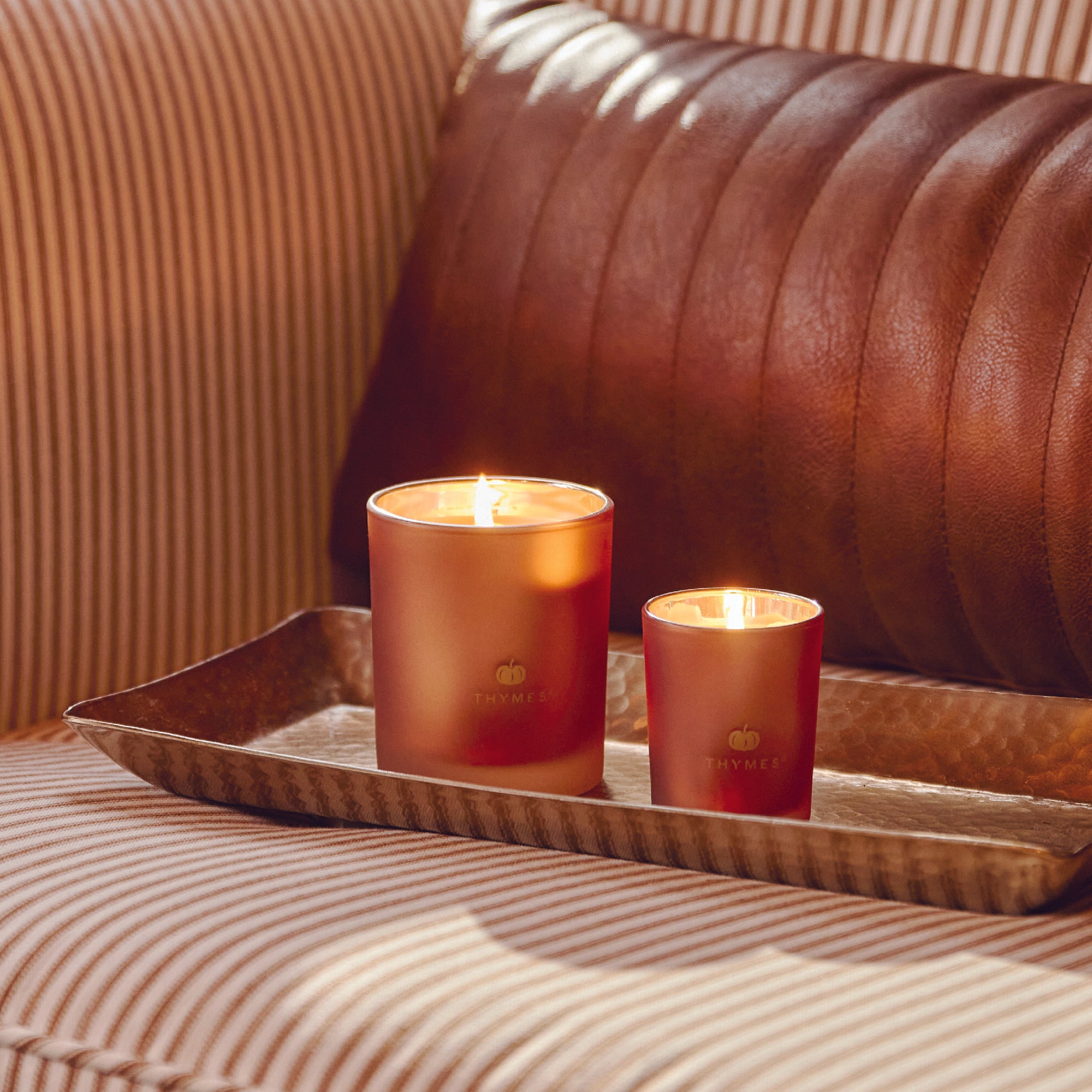 Pumpkin Laurel Votive Candle - Thymes