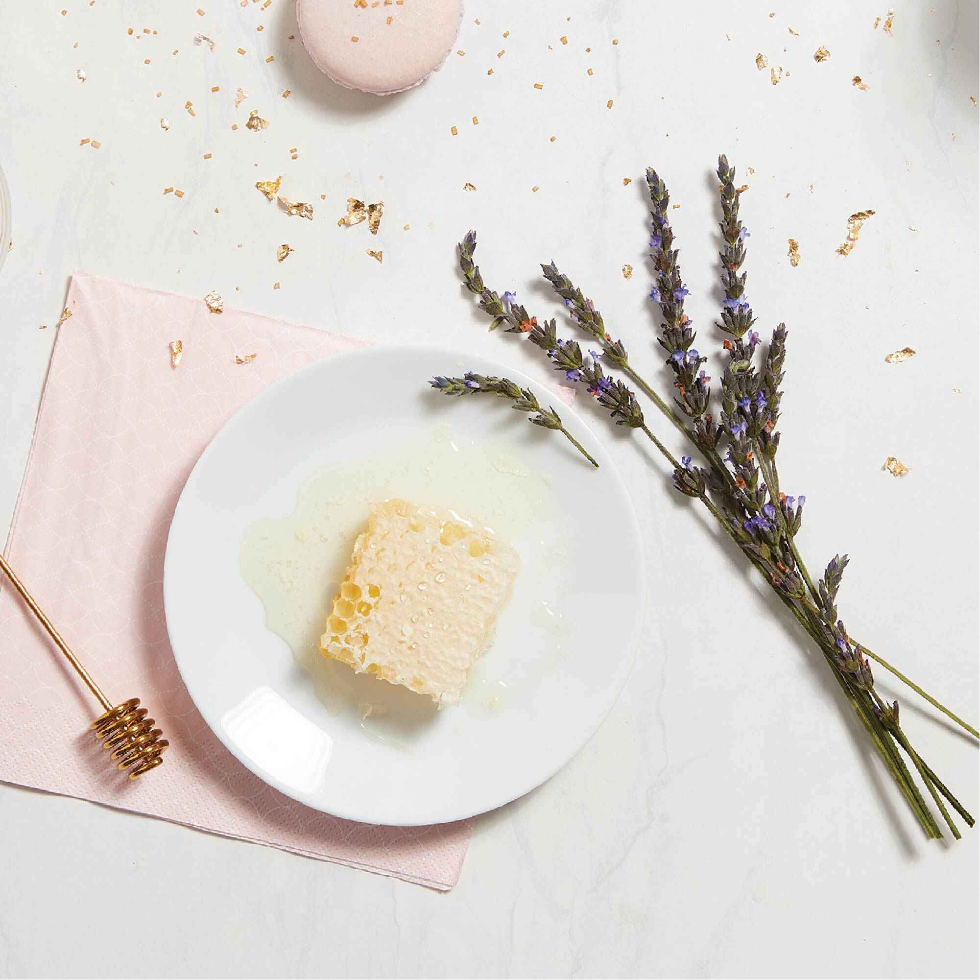 Lavender Honey Poured Candle - Thymes