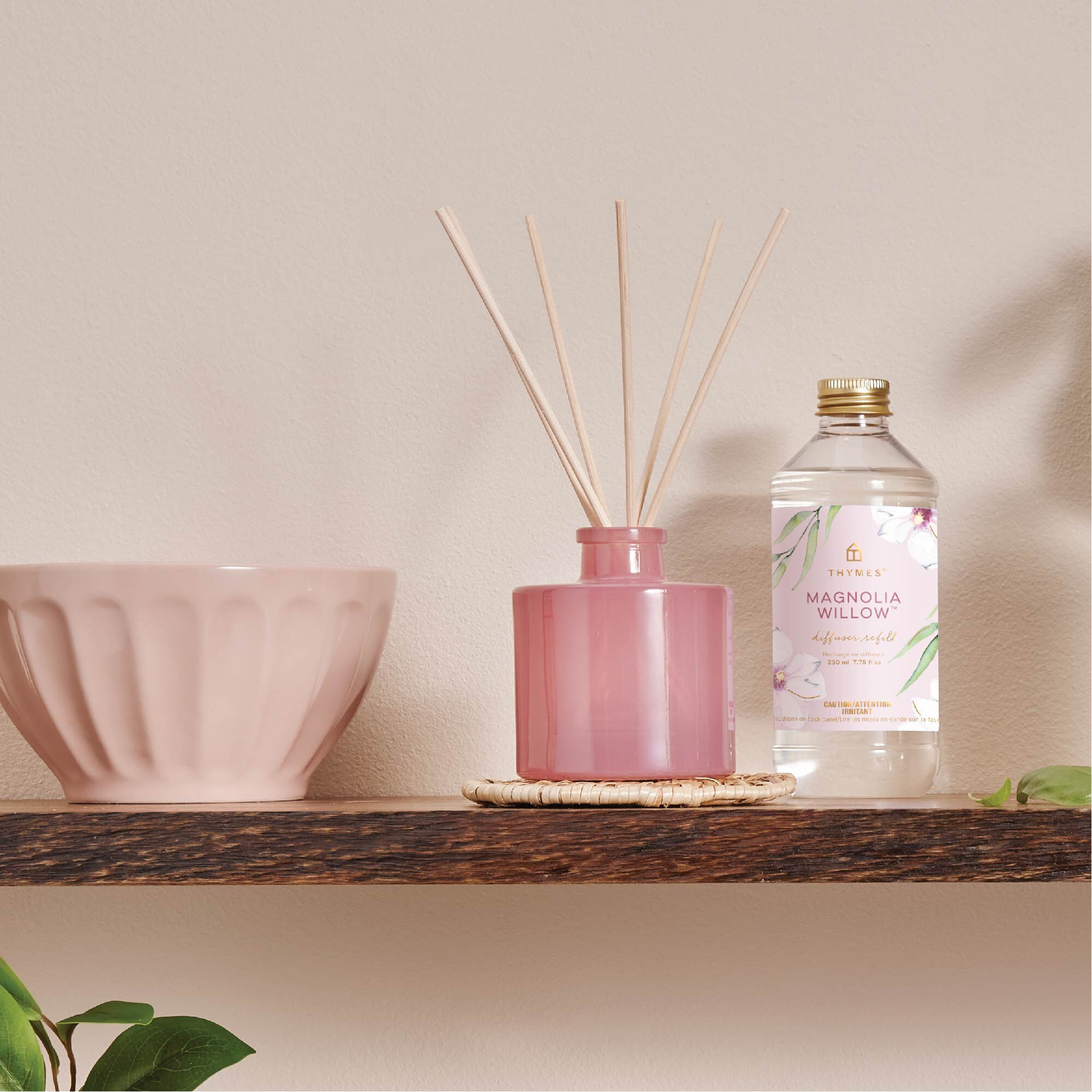 Magnolia Willow Reed Diffuser Oil Refill - Thymes