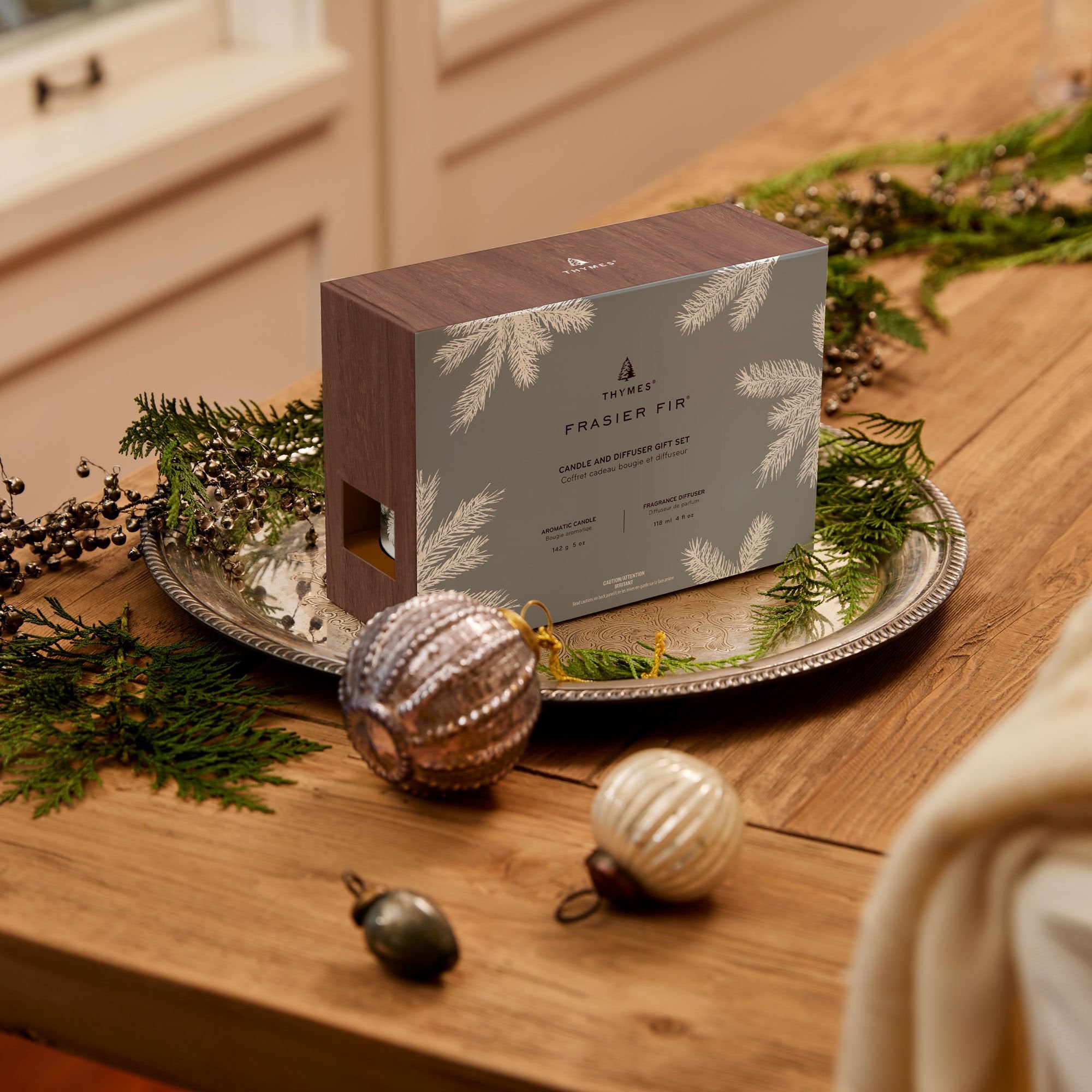 Frasier Fir? Candle and Diffuser Gift Set - Thymes