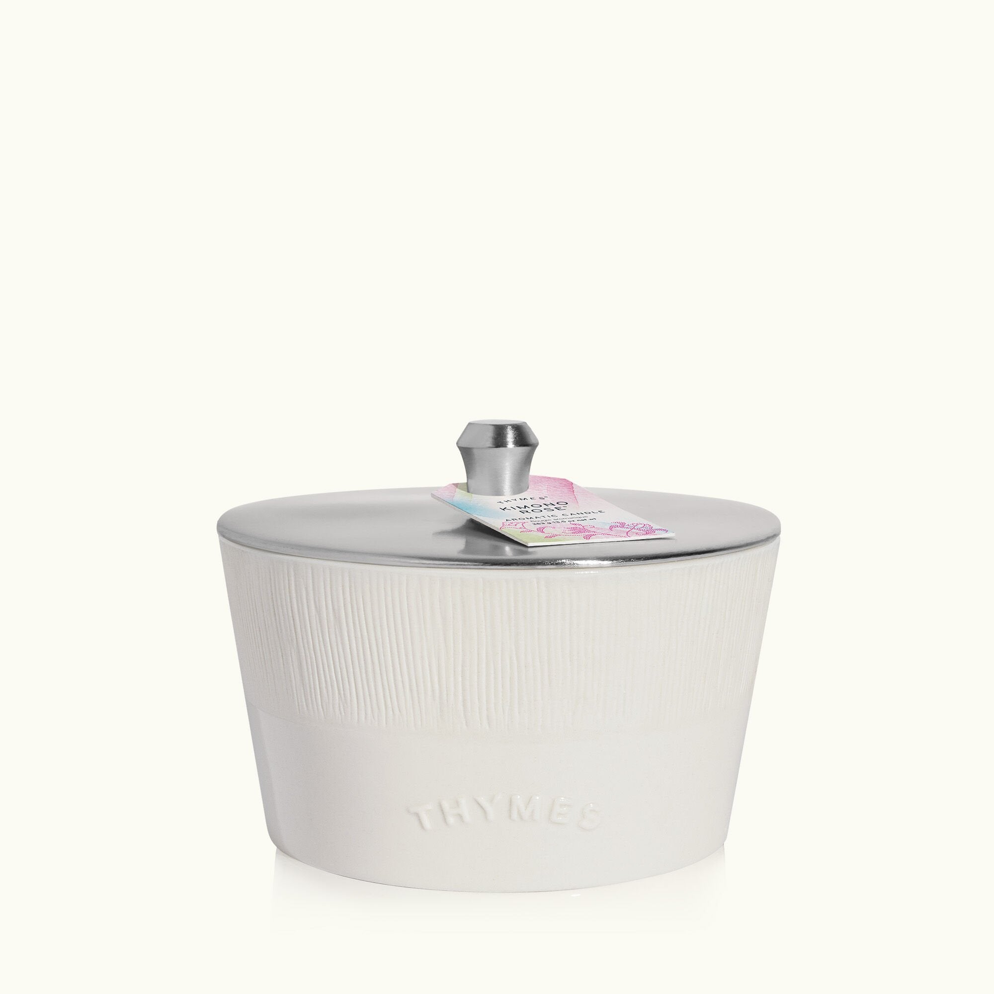Kimono Rose Statement 3-Wick Candle - Thymes