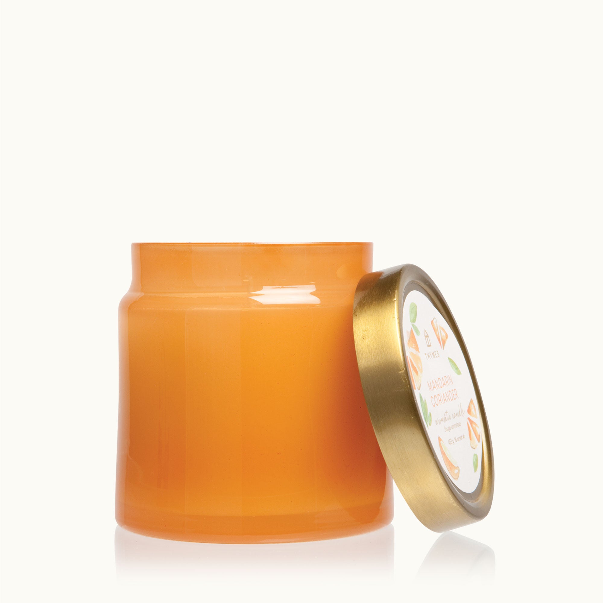 Mandarin Coriander Statement Poured Candle - Thymes