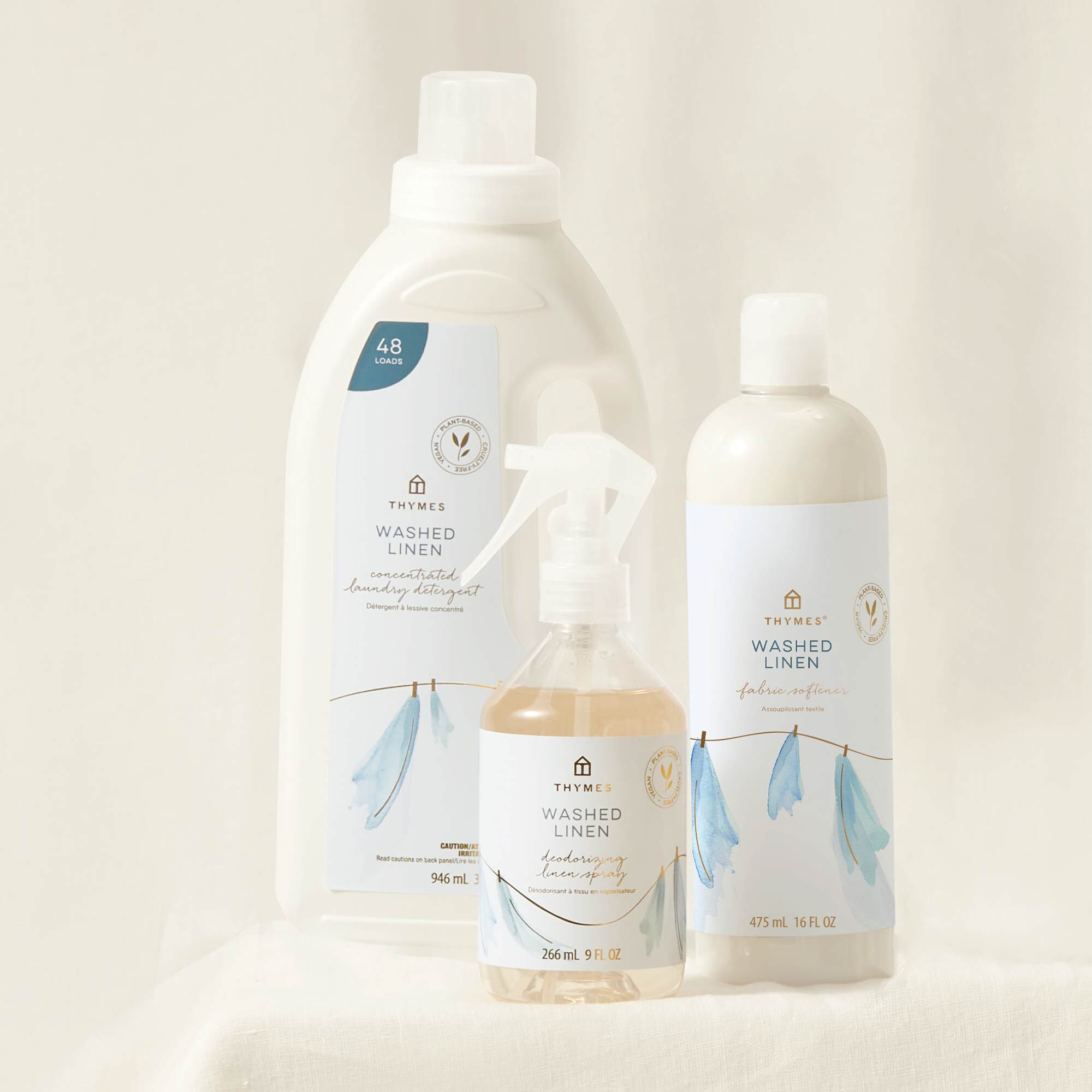Washed Linen Fabric Softener - Thymes