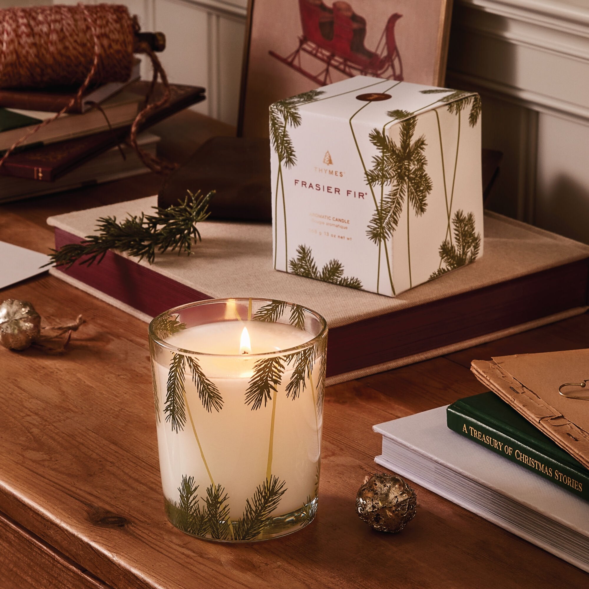 Frasier Fir? 13 oz Pine Needle Poured Candle - Thymes