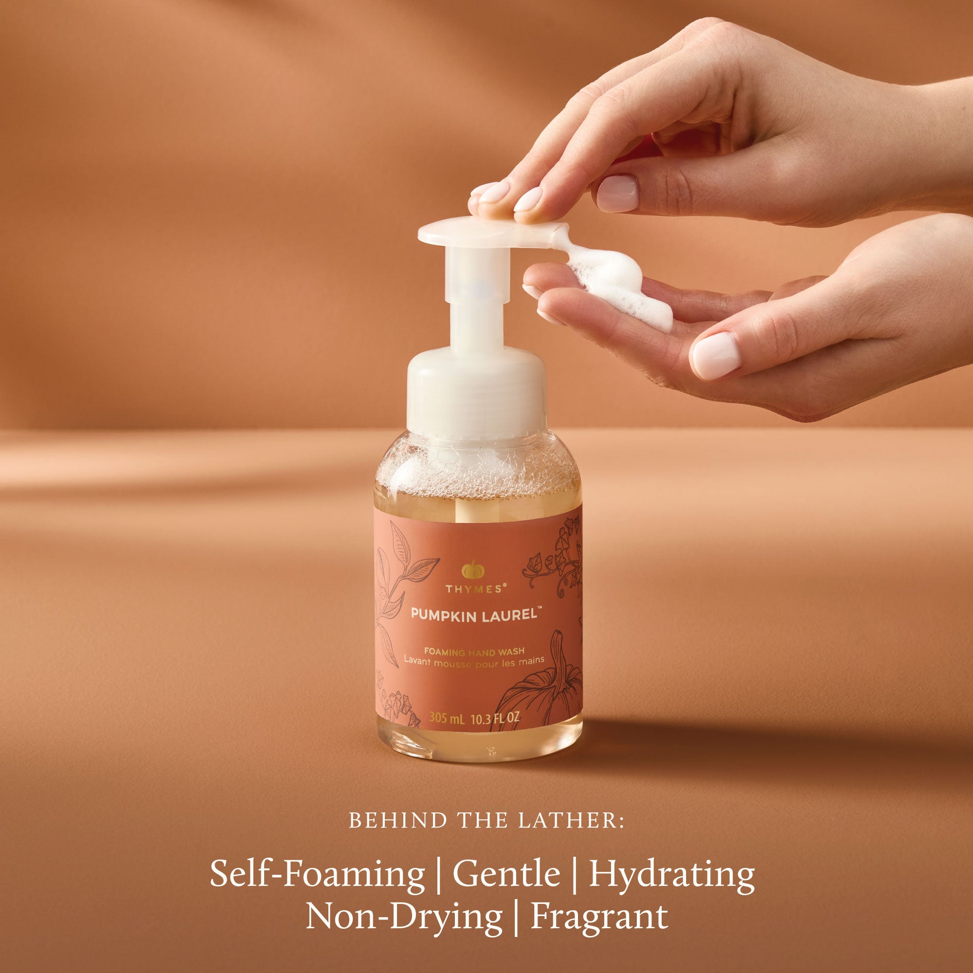 Pumpkin Laurel Foaming Hand Wash - Thymes