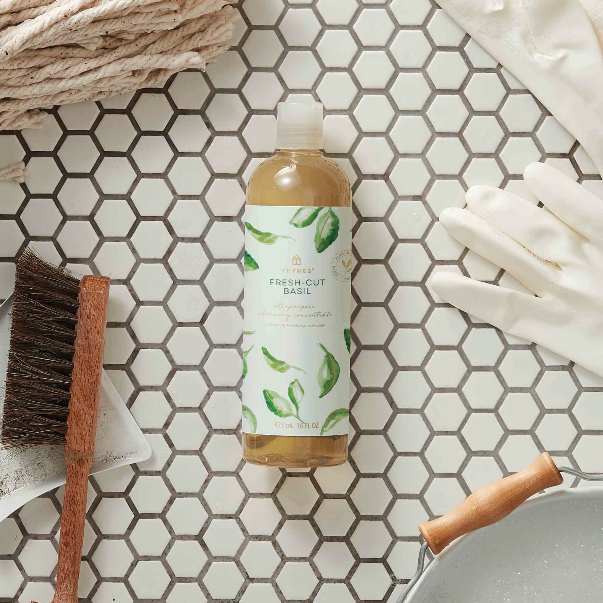Fresh-Cut Basil All-Purpose Cleaning Concentrate - Thymes