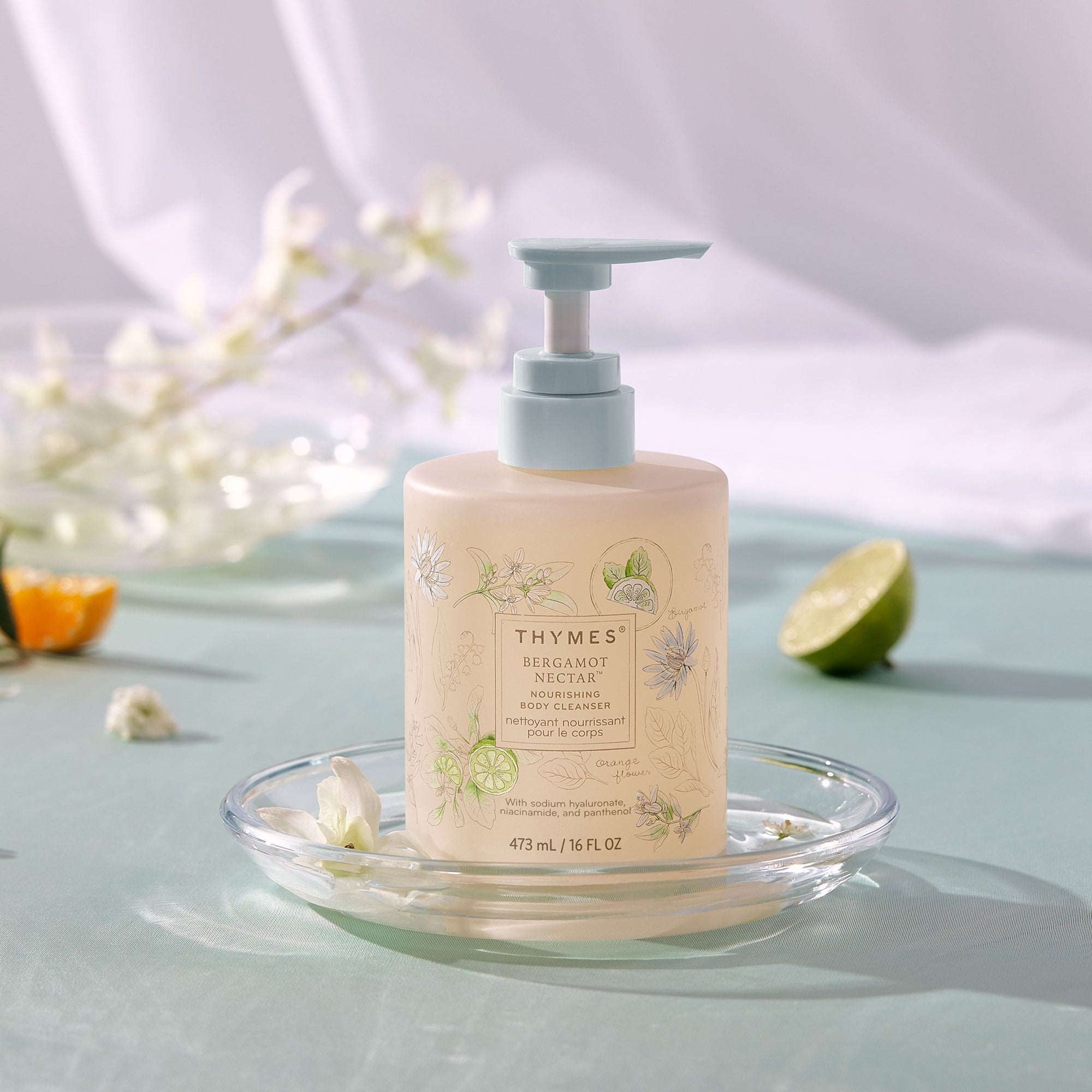 Bergamot Nectar Nourishing Body Cleanser - Thymes