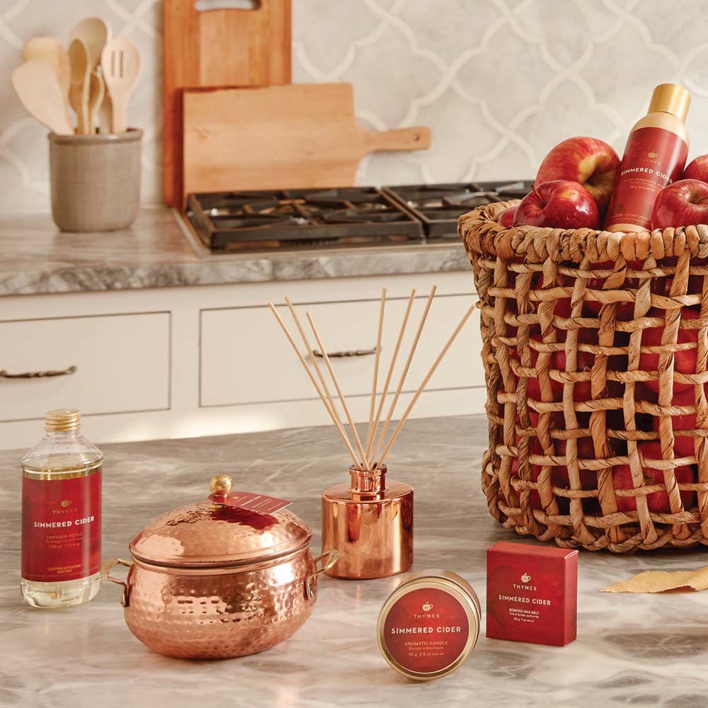 Simmered Cider Travel Tin Candle - Thymes
