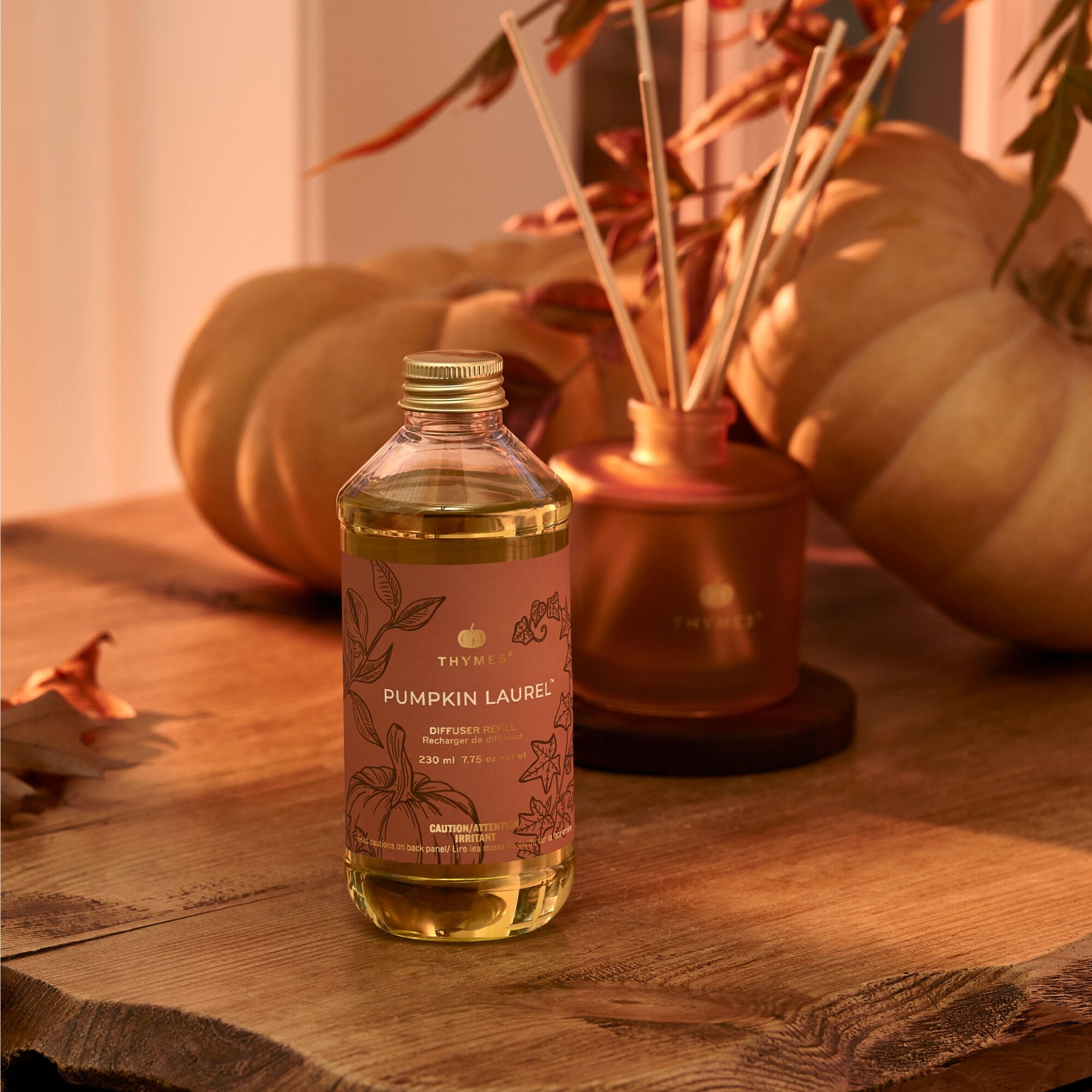 Pumpkin Laurel Diffuser Bundle - Thymes