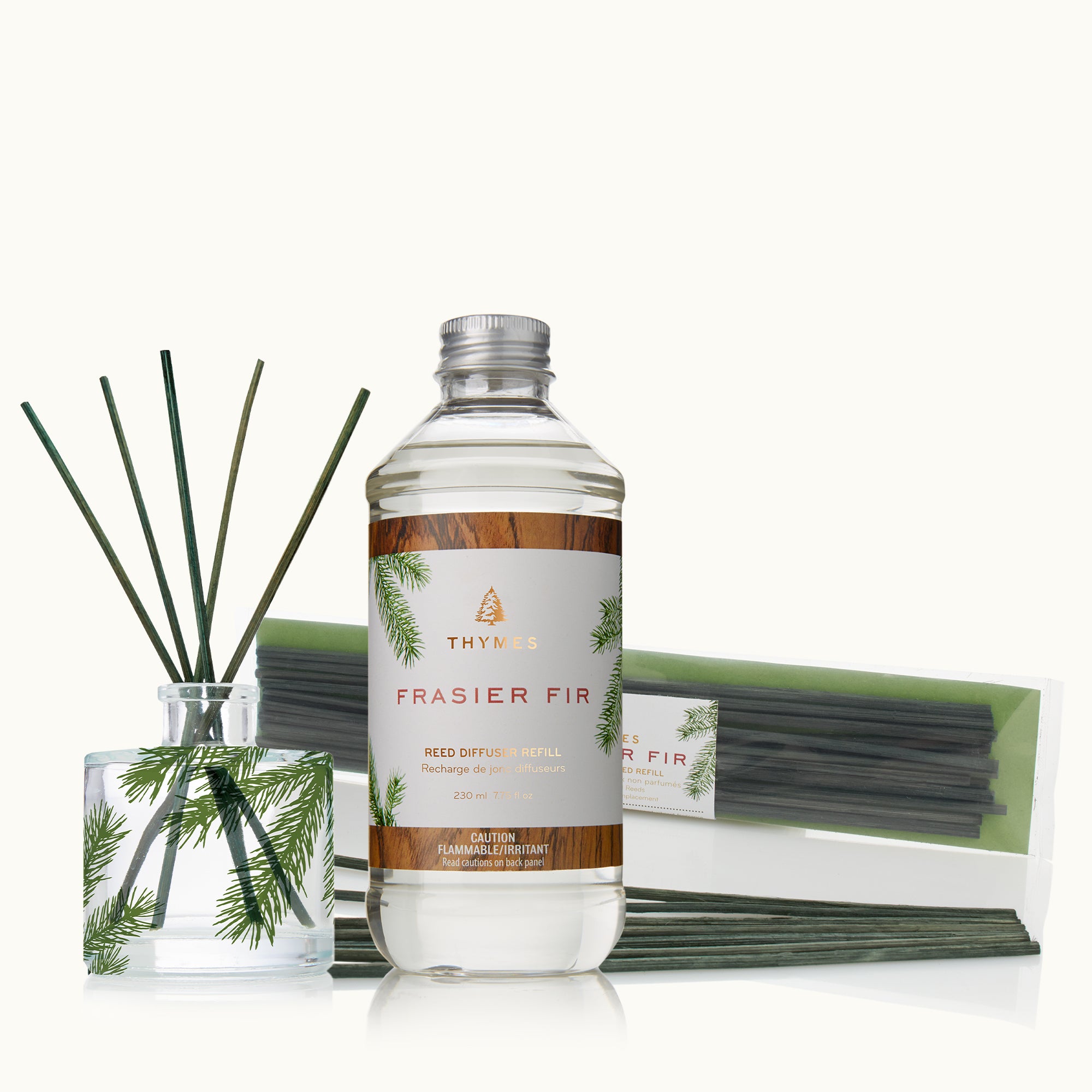Frasier Fir? Holiday Reed Diffuser Refresh Bundle - Thymes