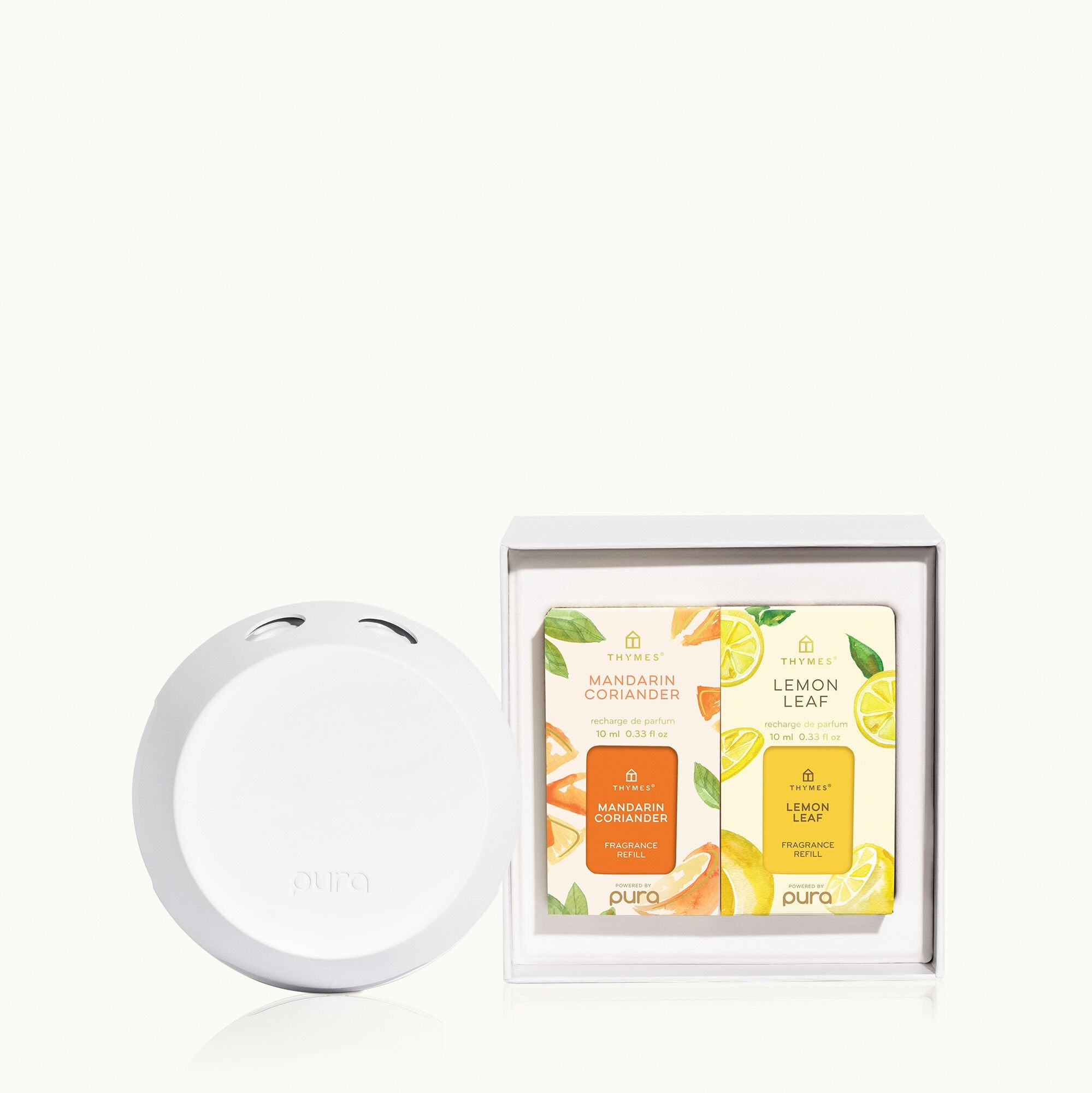 Lemon Leaf & Mandarin Coriander Pura Diffuser Kit V4? - Thymes