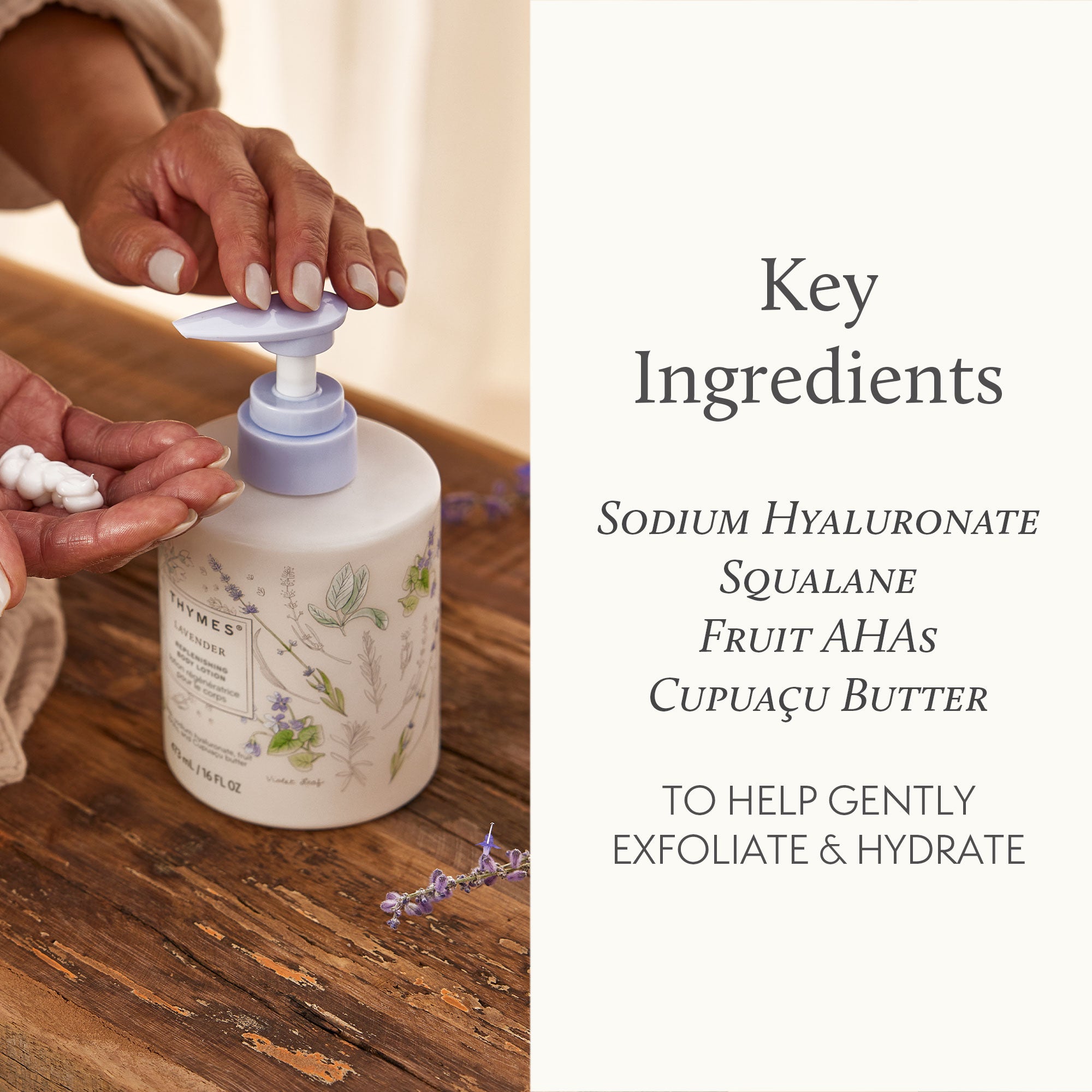 Lavender Replenishing Body Lotion - Thymes
