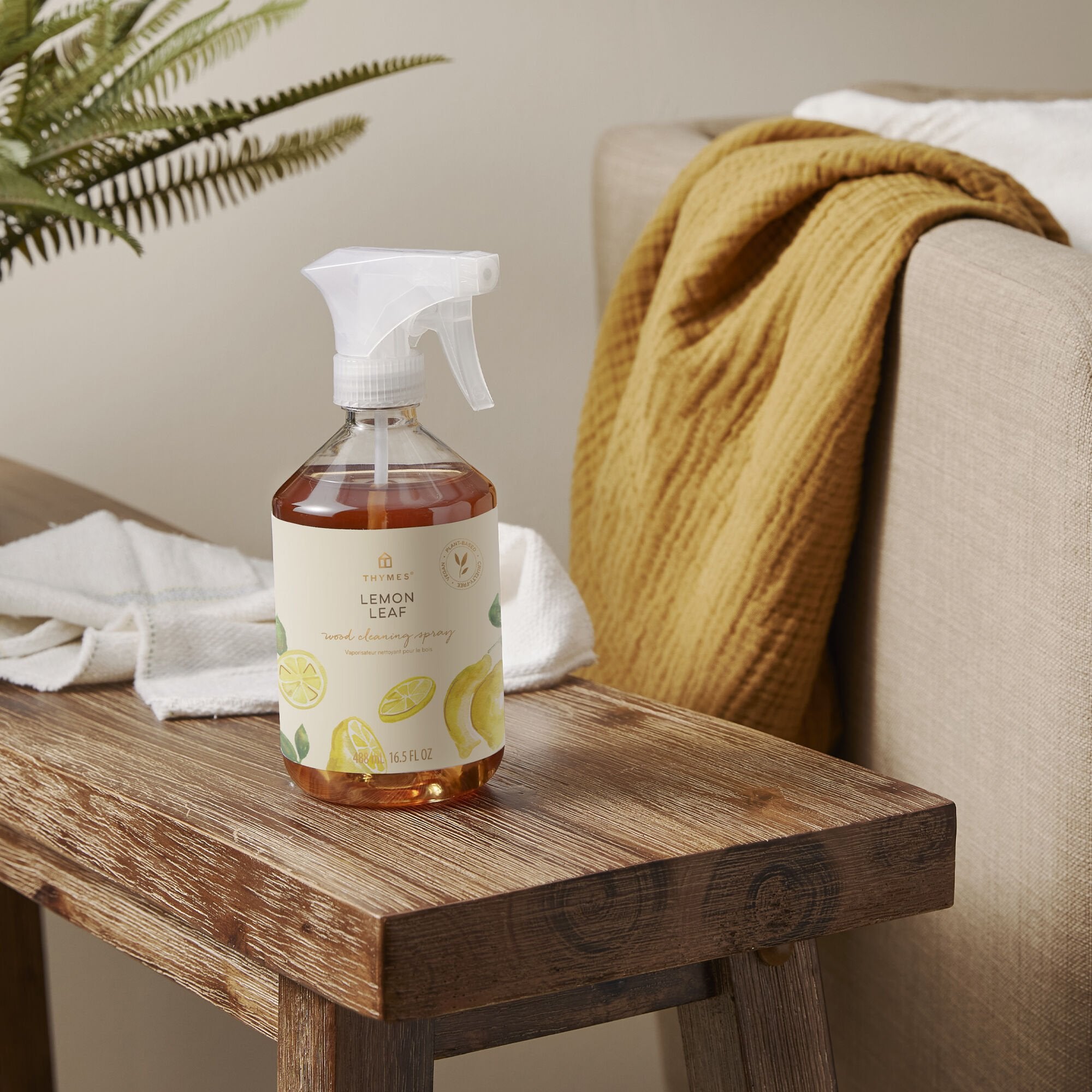 Lemon Leaf Wood Cleaning Spray - Thymes