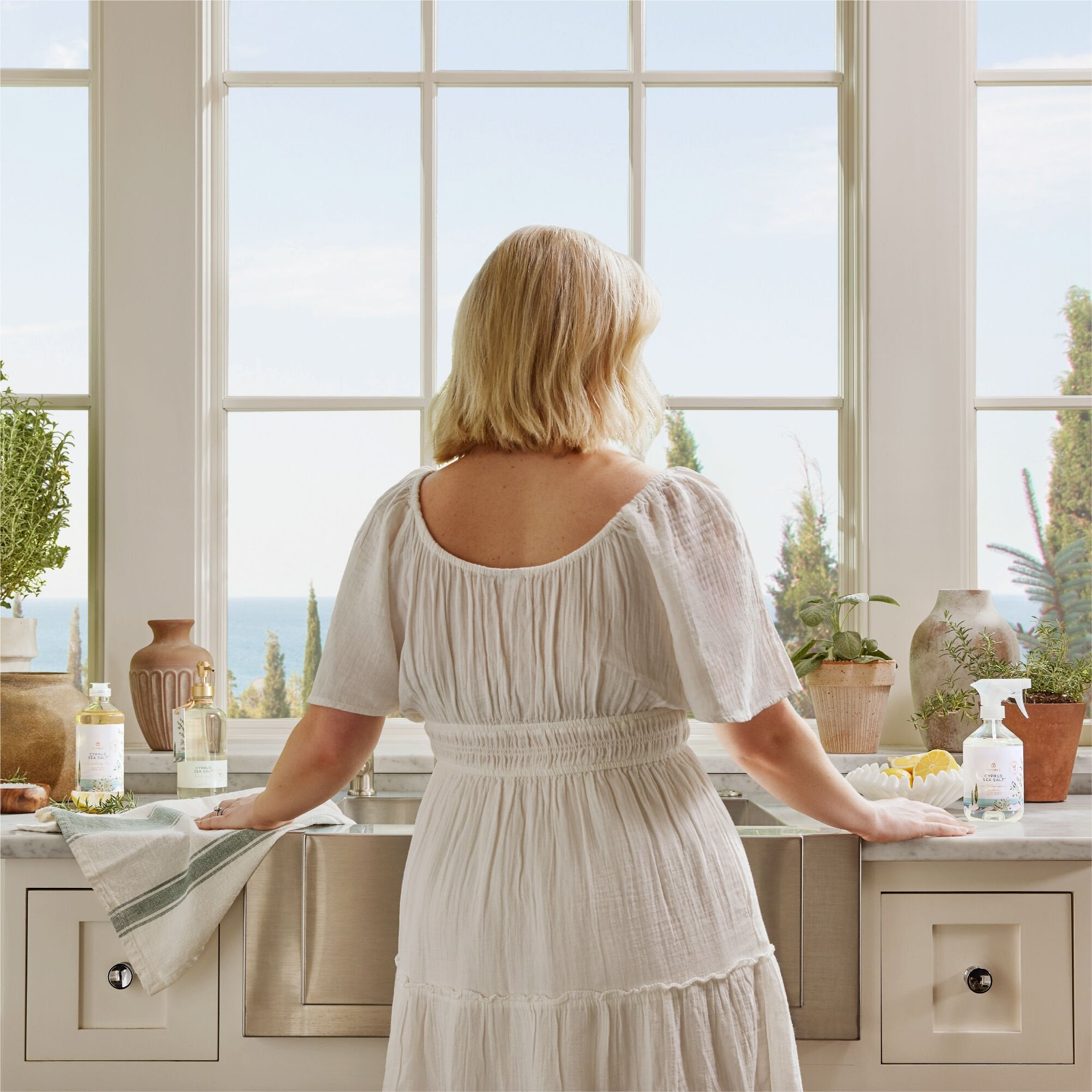 Cyprus Sea Salt Dishwashing Liquid - Thymes
