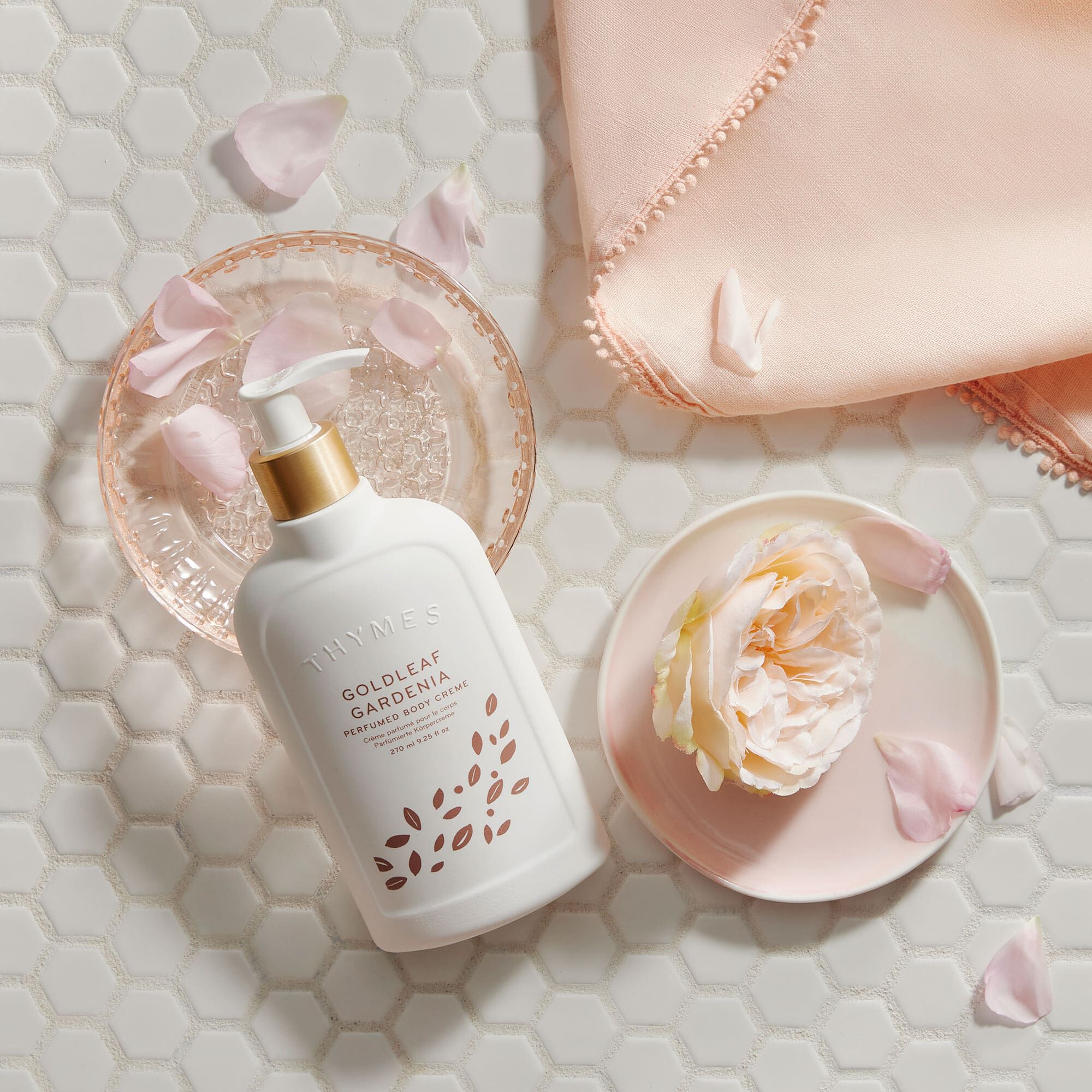 Goldleaf Gardenia Body Cream - Thymes