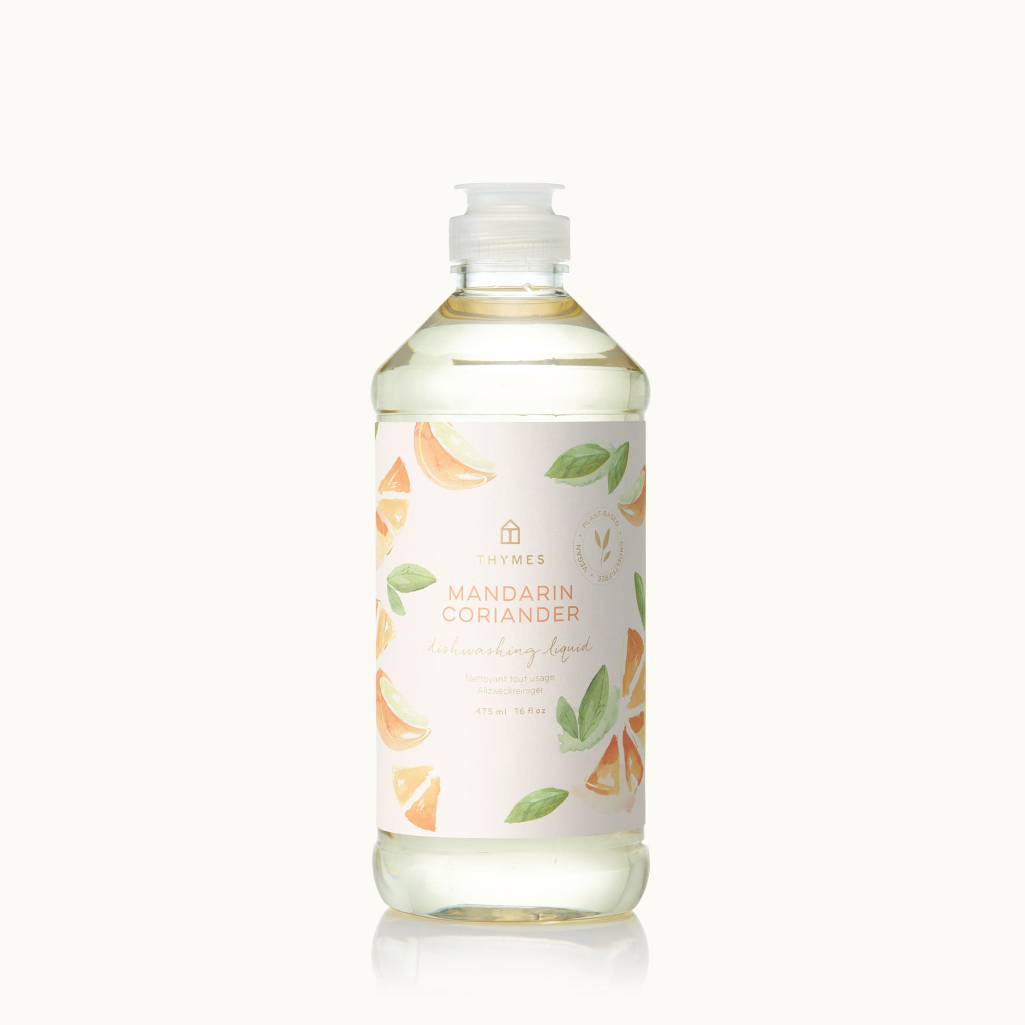 Mandarin Coriander Dishwashing Liquid - Thymes