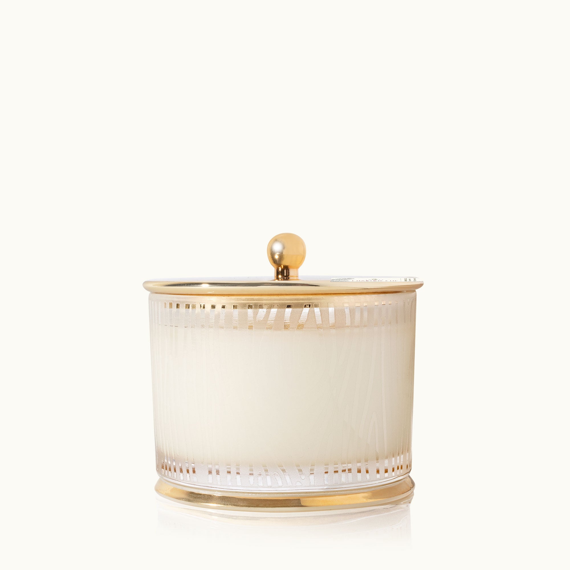 Frasier Fir® Gilded Frosted Wood Grain Candle - Thymes