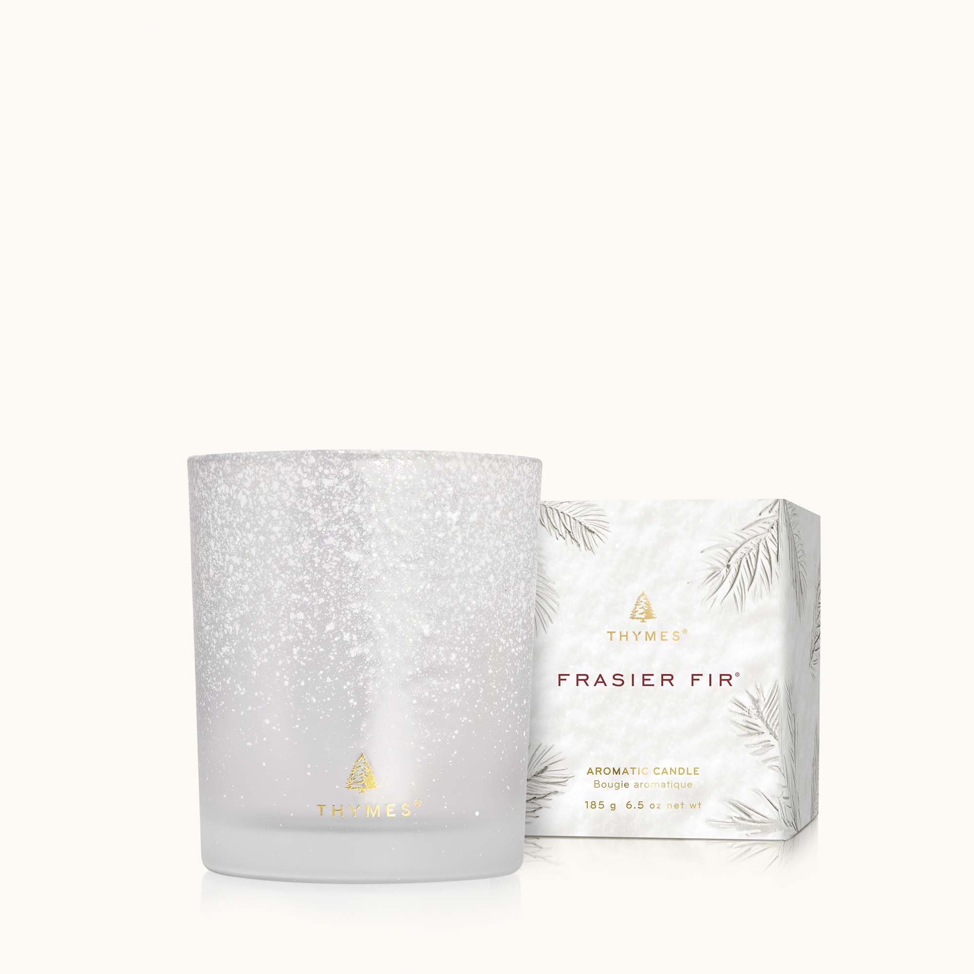 Frasier Fir® Flocked 6.5 oz Poured Candle - Thymes