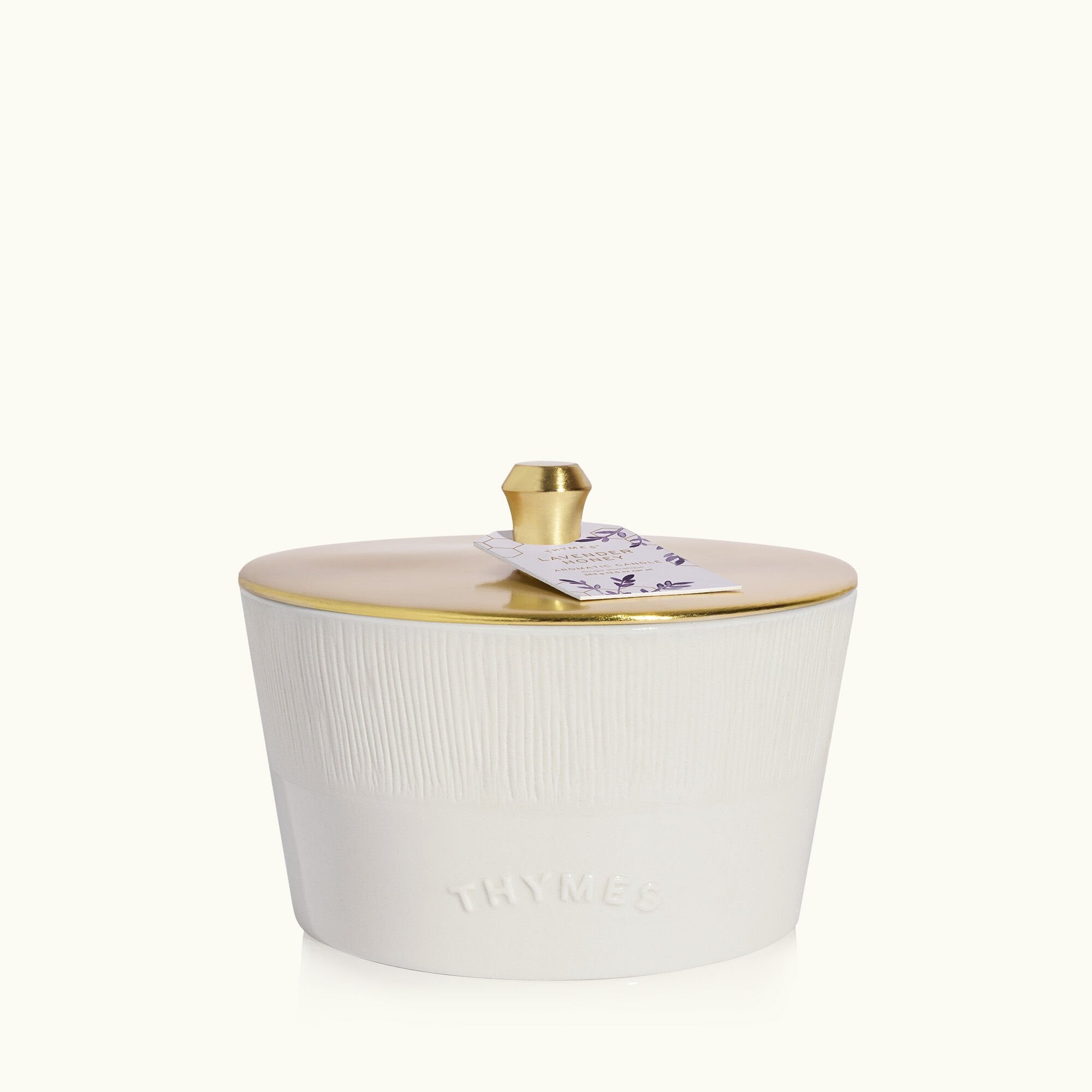 Lavender Honey Statement 3-Wick Candle - Thymes