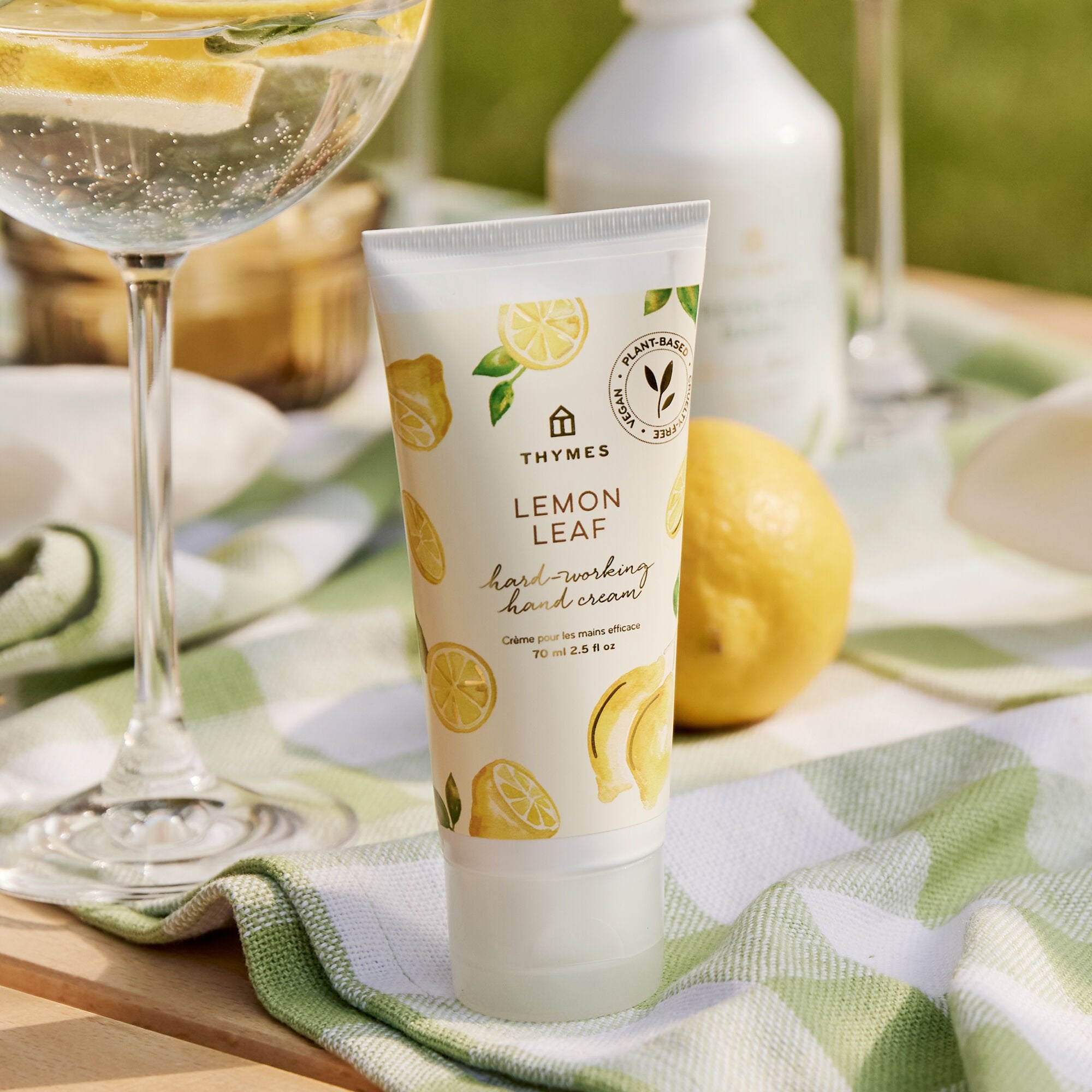 Lemon Leaf Hard-working Hand Cream - Thymes