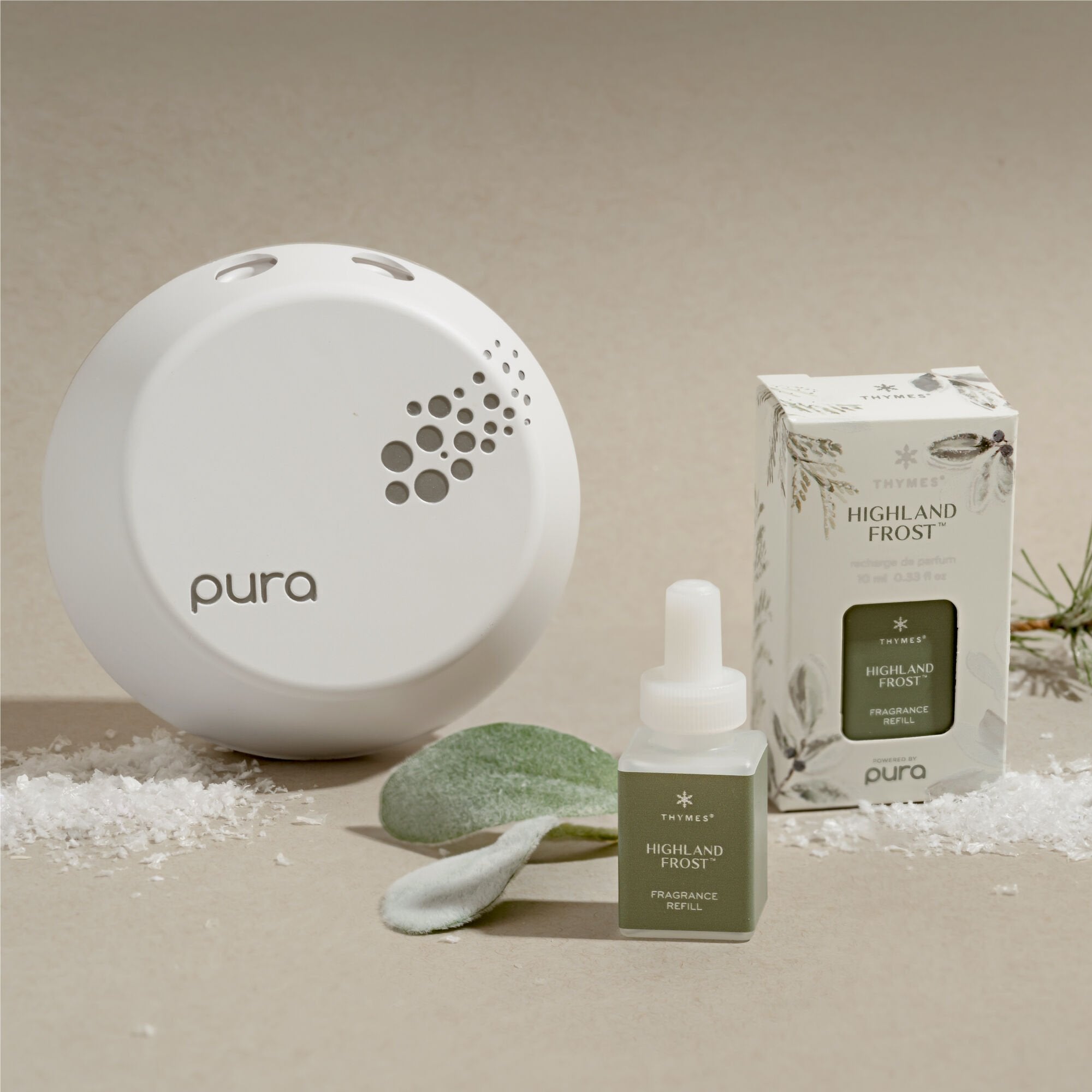 Highland Frost Pura? Diffuser Refill 2-Pack Bundle - Thymes