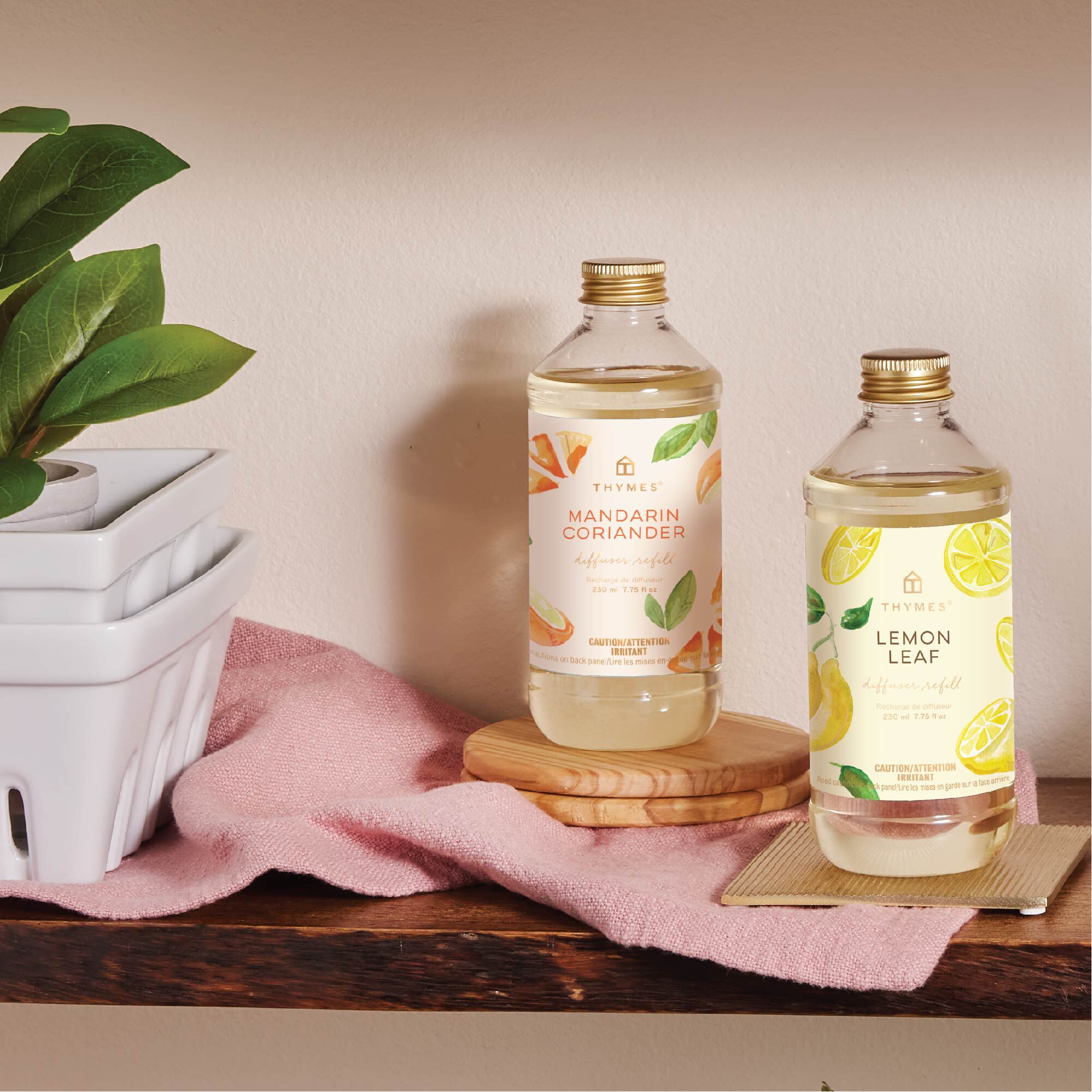 Mandarin Coriander Reed Diffuser Oil Refill - Thymes