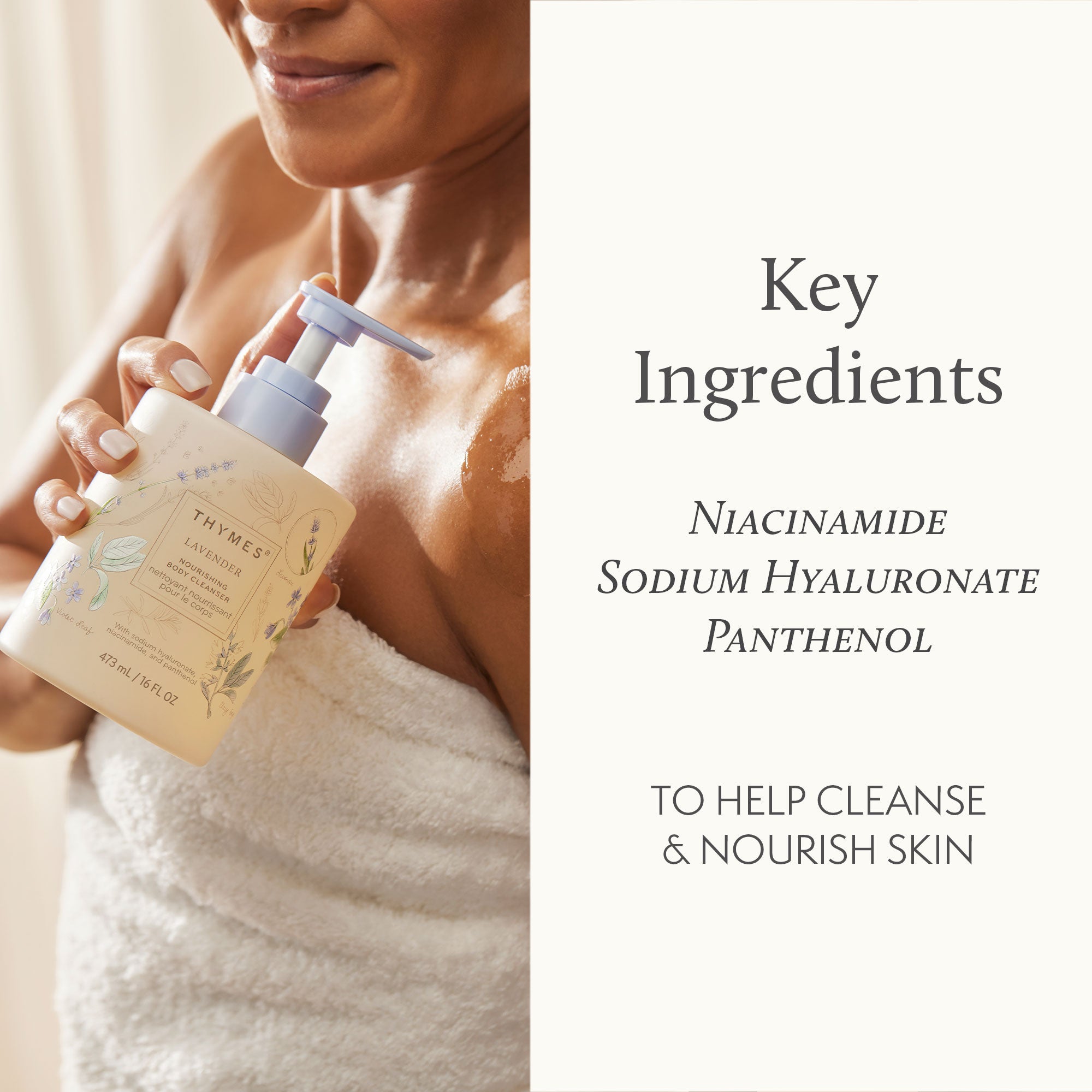 Lavender Nourishing Body Cleanser - Thymes