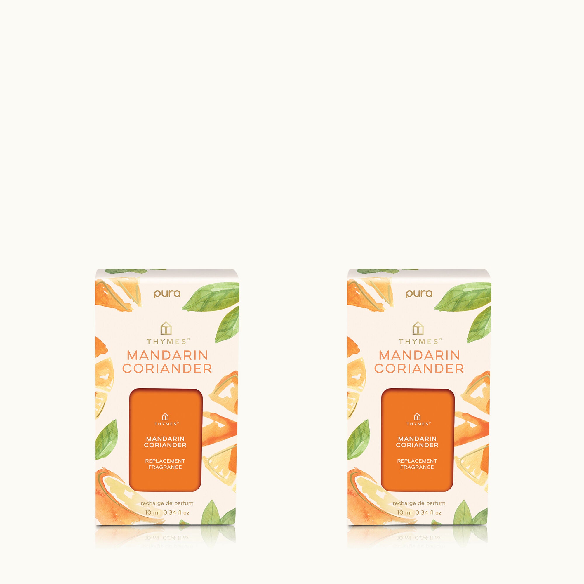 Mandarin Coriander Pura? Diffuser Refill 2-Pack Bundle - Thymes