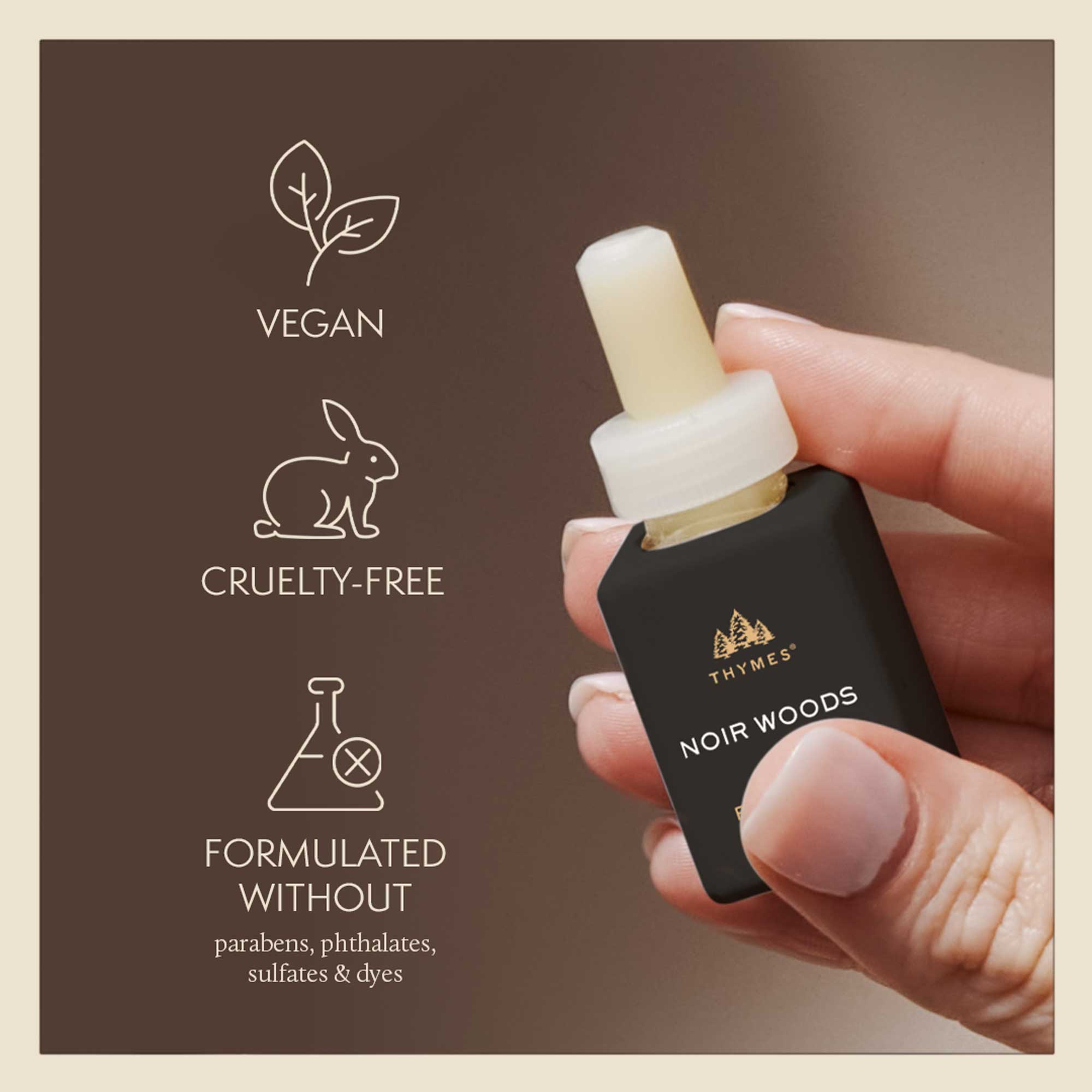 Noir Woods Pura? Diffuser Refill - Thymes