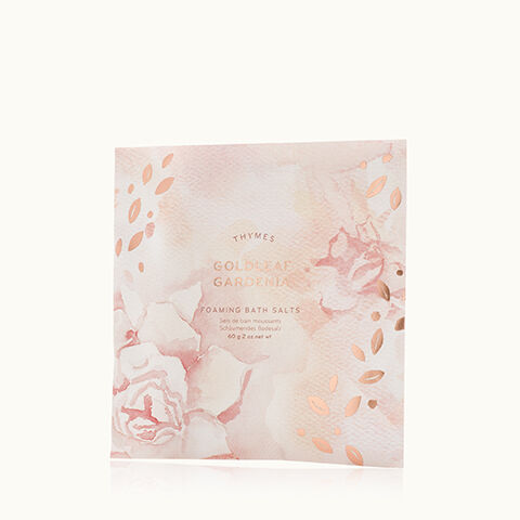 Goldleaf Gardenia Foaming Bath Envelope - Thymes
