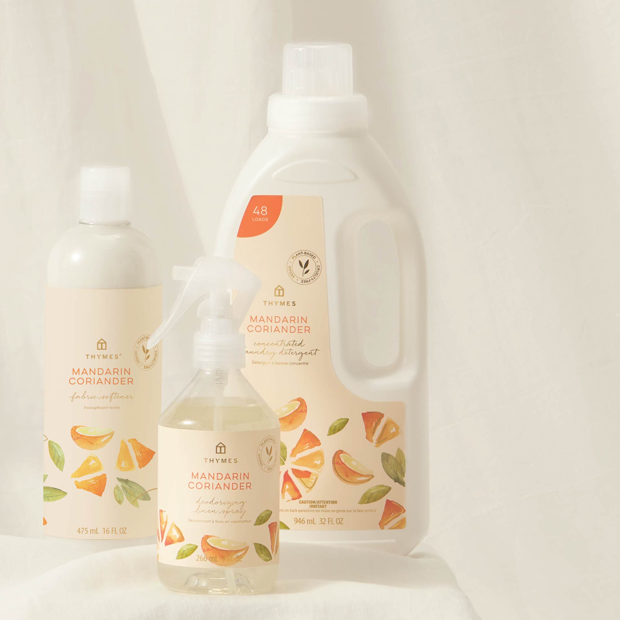 Mandarin Coriander Deodorizing Linen Spray - Thymes