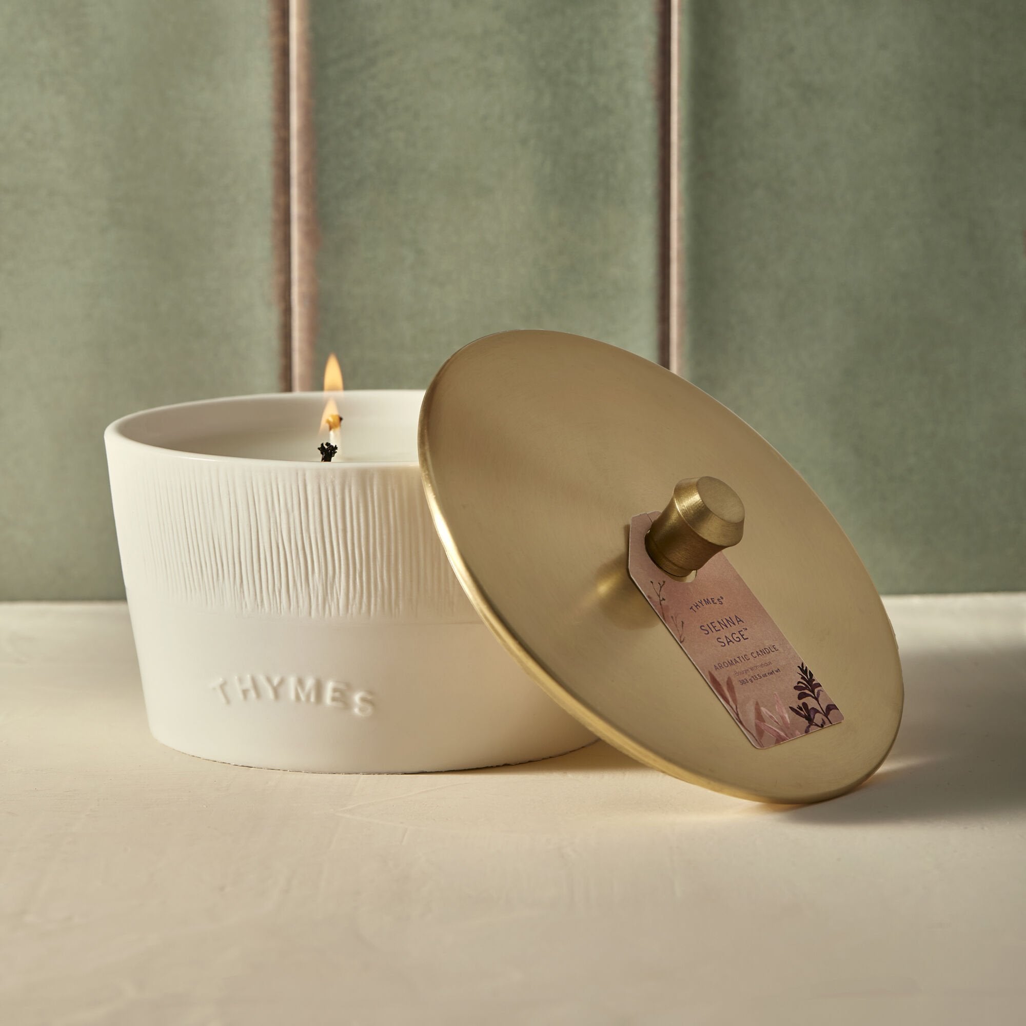 Sienna Sage 3-Wick Statement Candle - Thymes