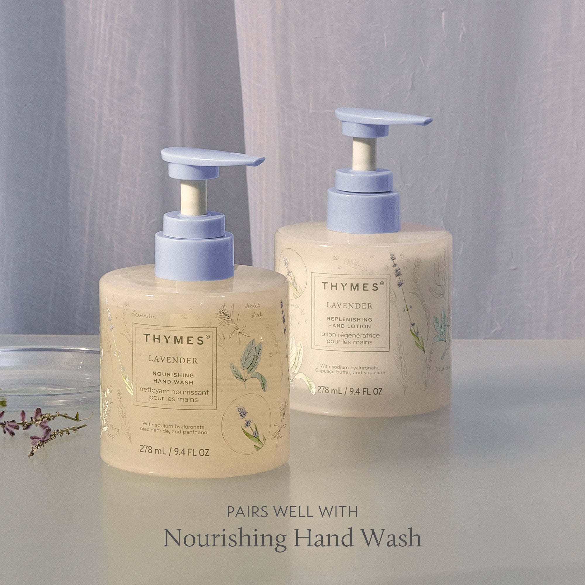 Lavender Replenishing Hand Lotion - Thymes