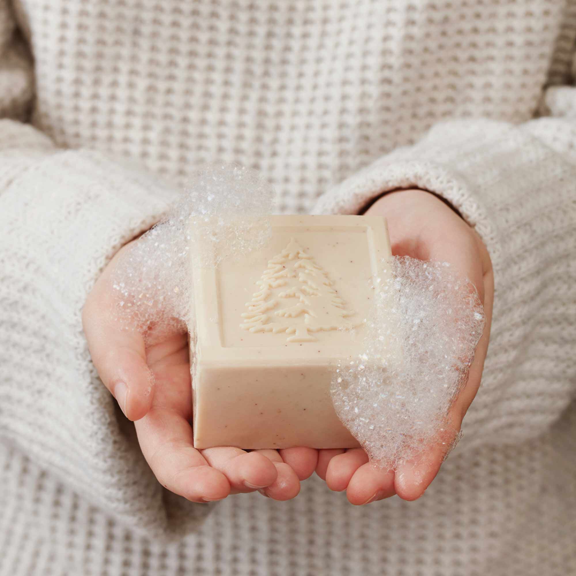 Frasier Fir? Bar Soap and Dish Set - Thymes