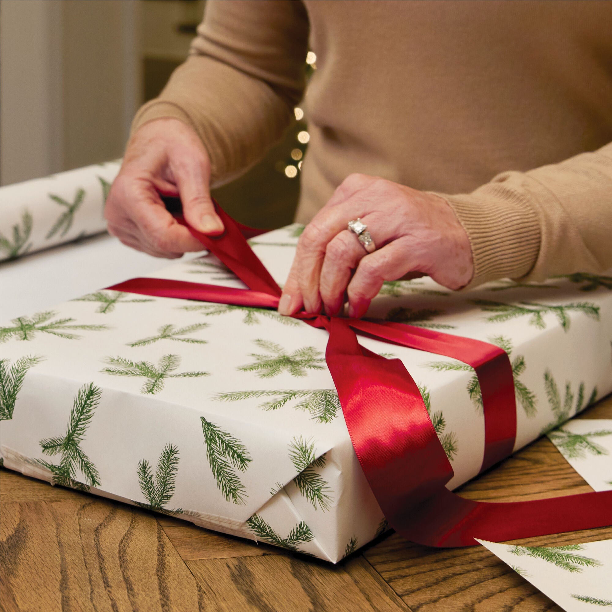 Frasier Fir? Fragranced Wrapping Paper. 2 pack - Thymes