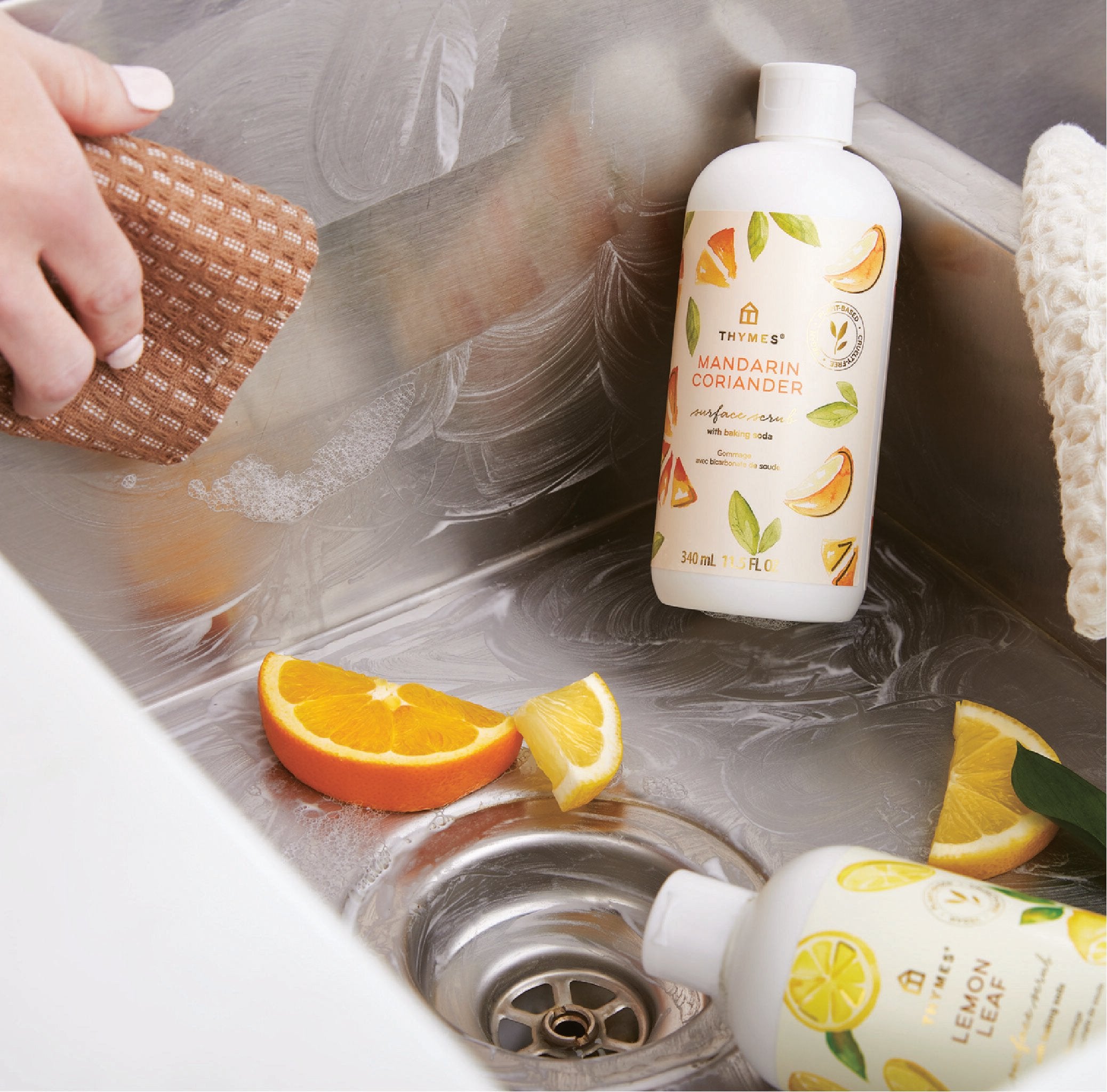 Lemon Leaf Surface Scrub - Thymes