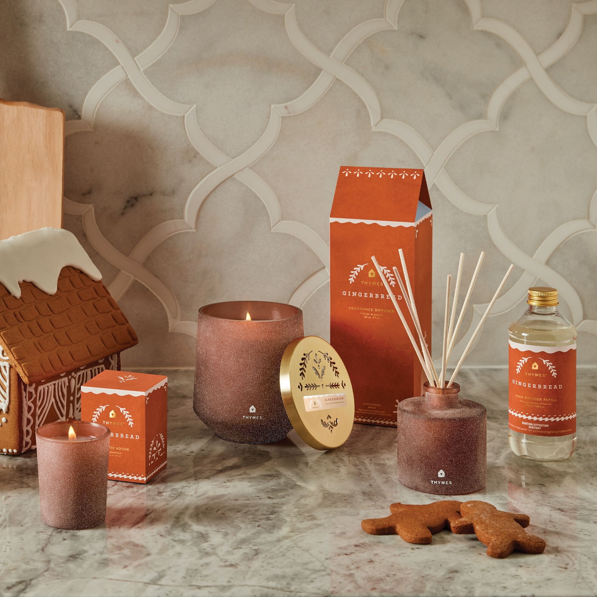 Gingerbread Reed Diffuser Oil Refill - Thymes