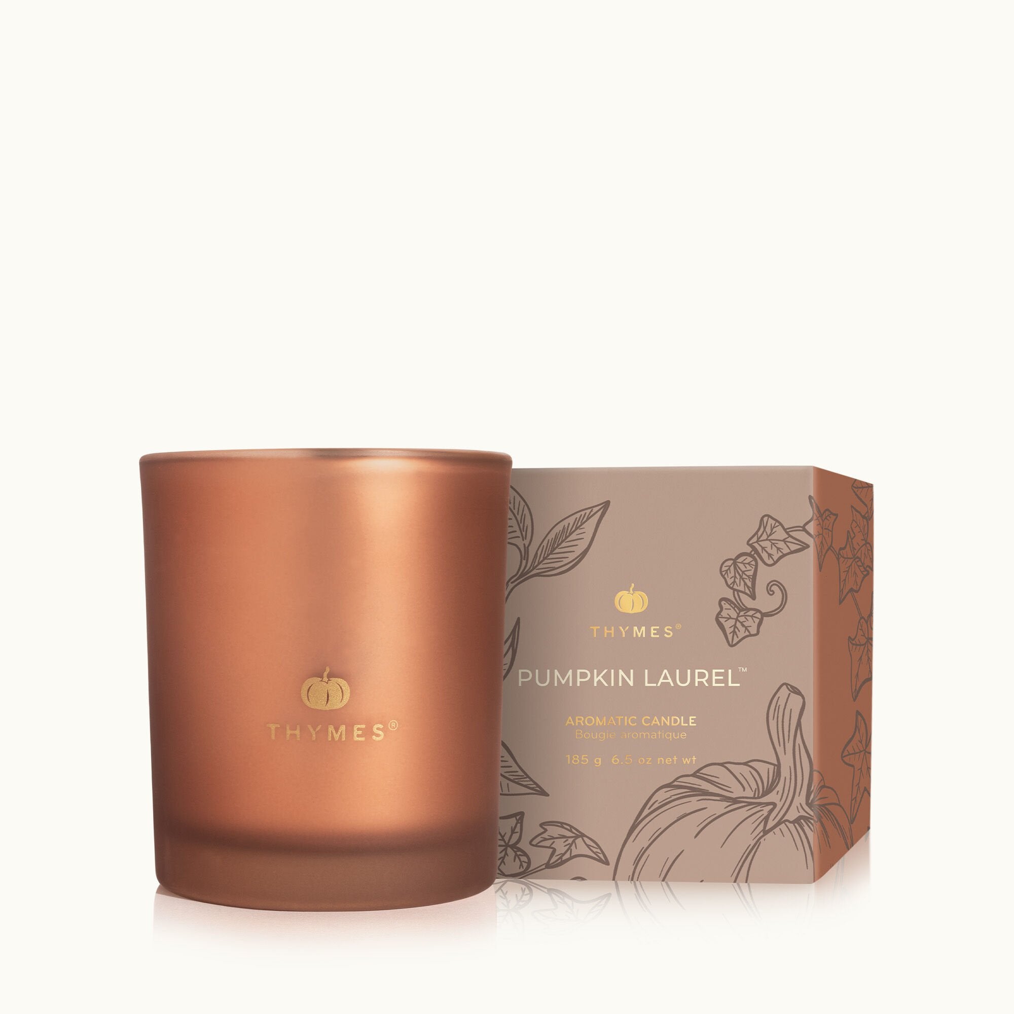 Pumpkin Laurel Aromatic Candle - Thymes